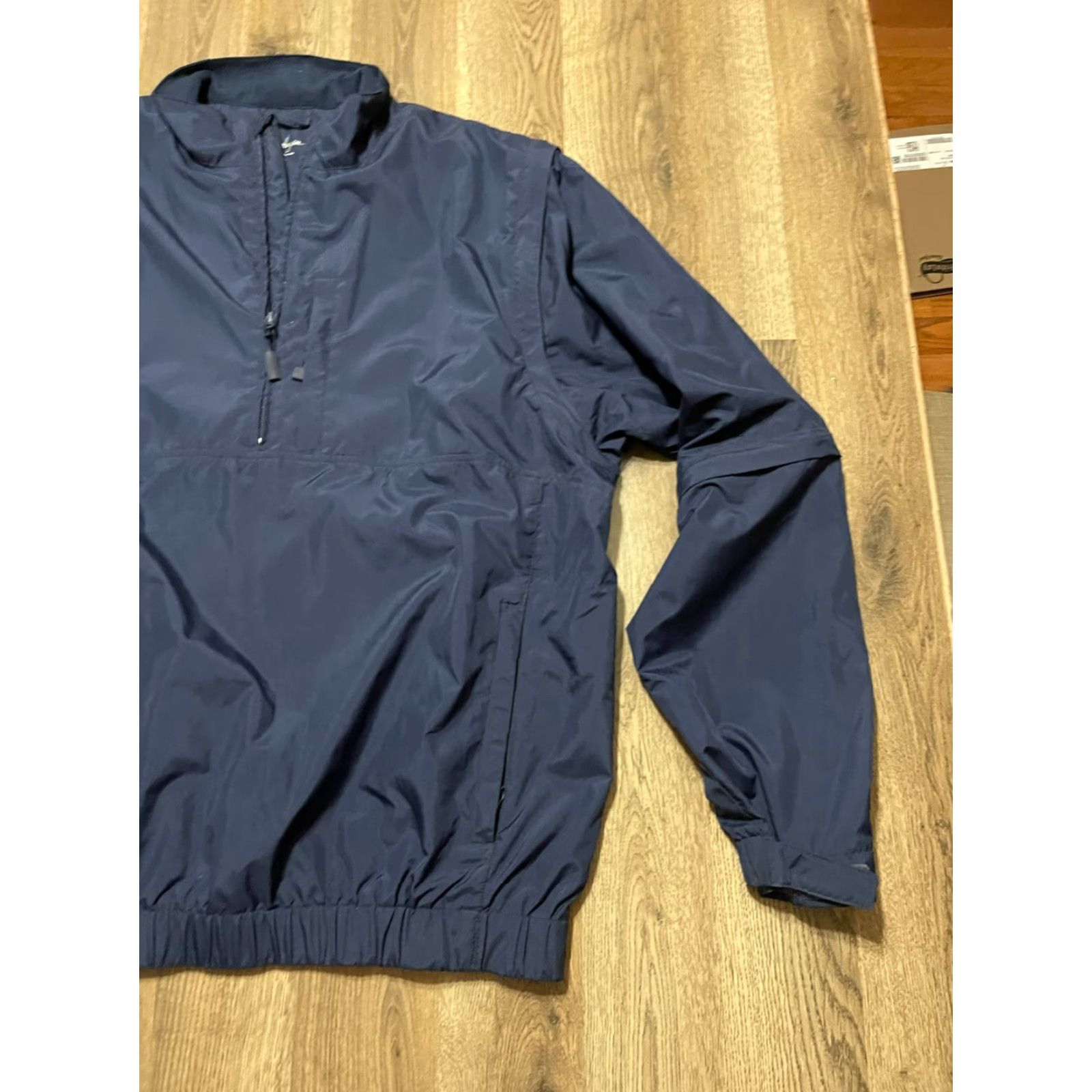 Vintage Walter Hagen Jacket, Men's XL, Blue, 1/4 Zip, Pullover Windbreaker, Jacket, Windbreaker, Walter Hagen, Mens, Size XL Size US XL / EU 56 / 4 - 4 Thumbnail