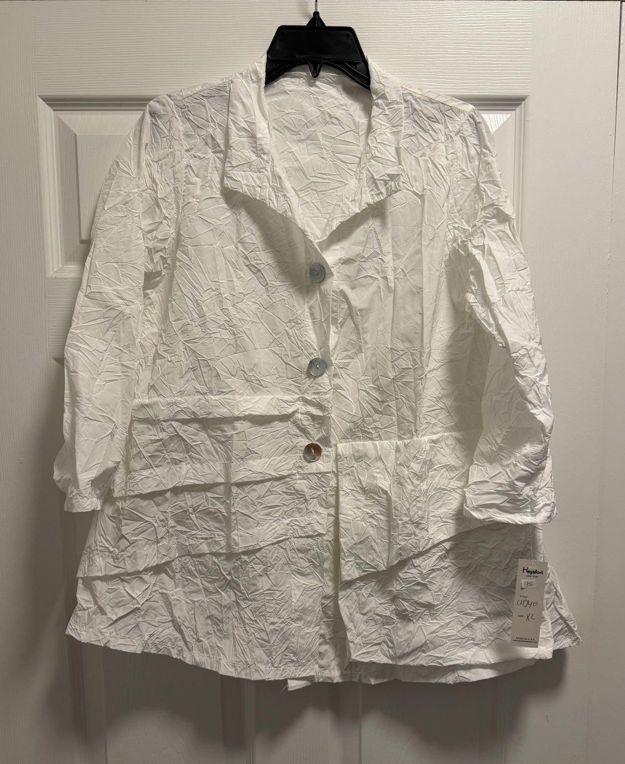Other Heydari New York Asymmetrical Button-Up Jacket Size M / US 6-8 / IT 42-44 - 1 Thumbnail