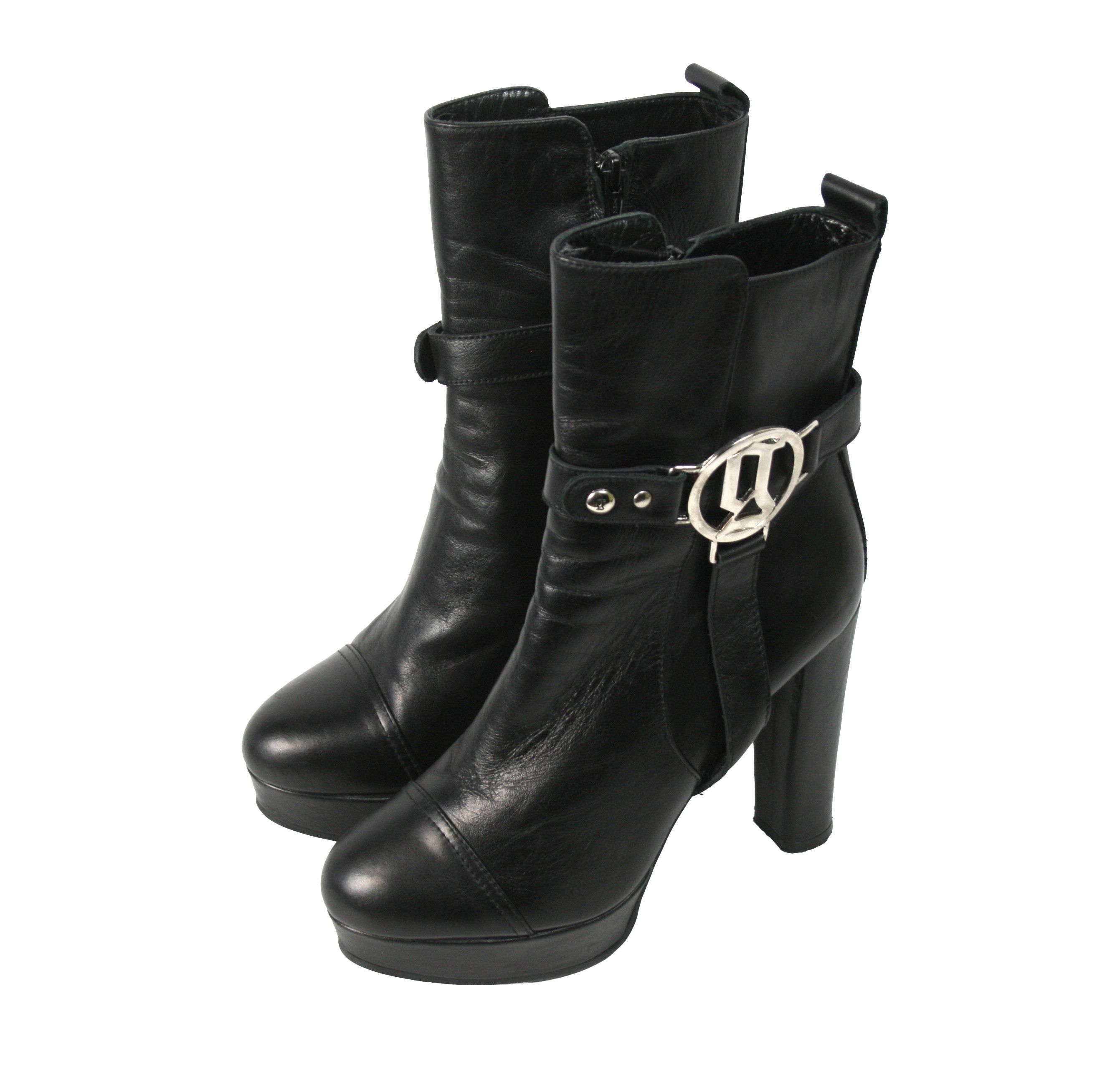 John Galliano G Logo Y2K Platform Boots Size US 8.5 / IT 38.5 - 2 Thumbnail