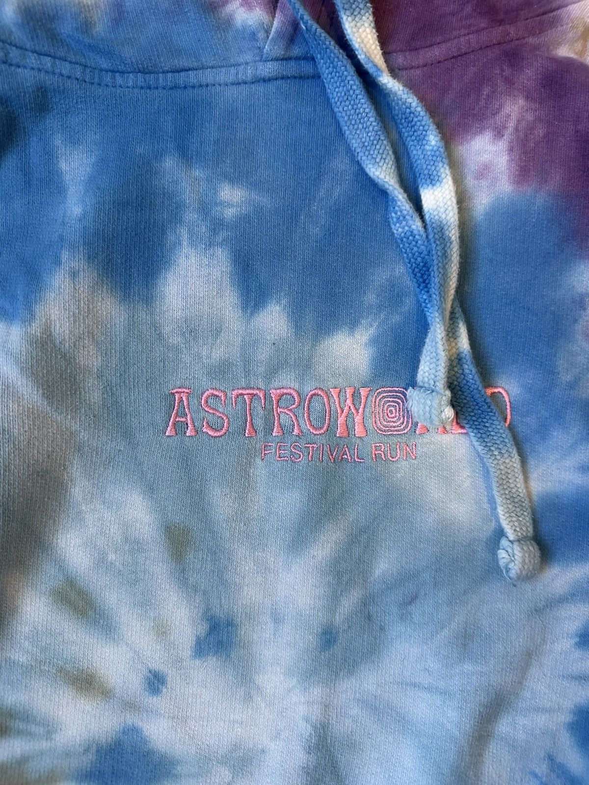 Travis Scott Astroworld festival tye dye hoodie Size US M / EU 48-50 / 2 - 2 Thumbnail