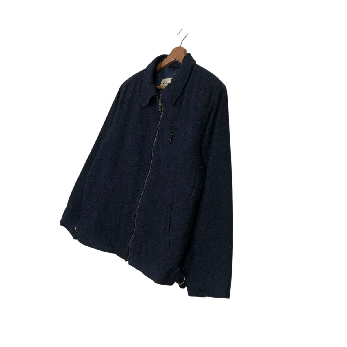 Vintage 🔥VINTAGE ZIPPER WOOL CROPPED JACKET EDDIE BAUER ISSEY MIYAKE Size S / US 4 / IT 40 - 4 Thumbnail