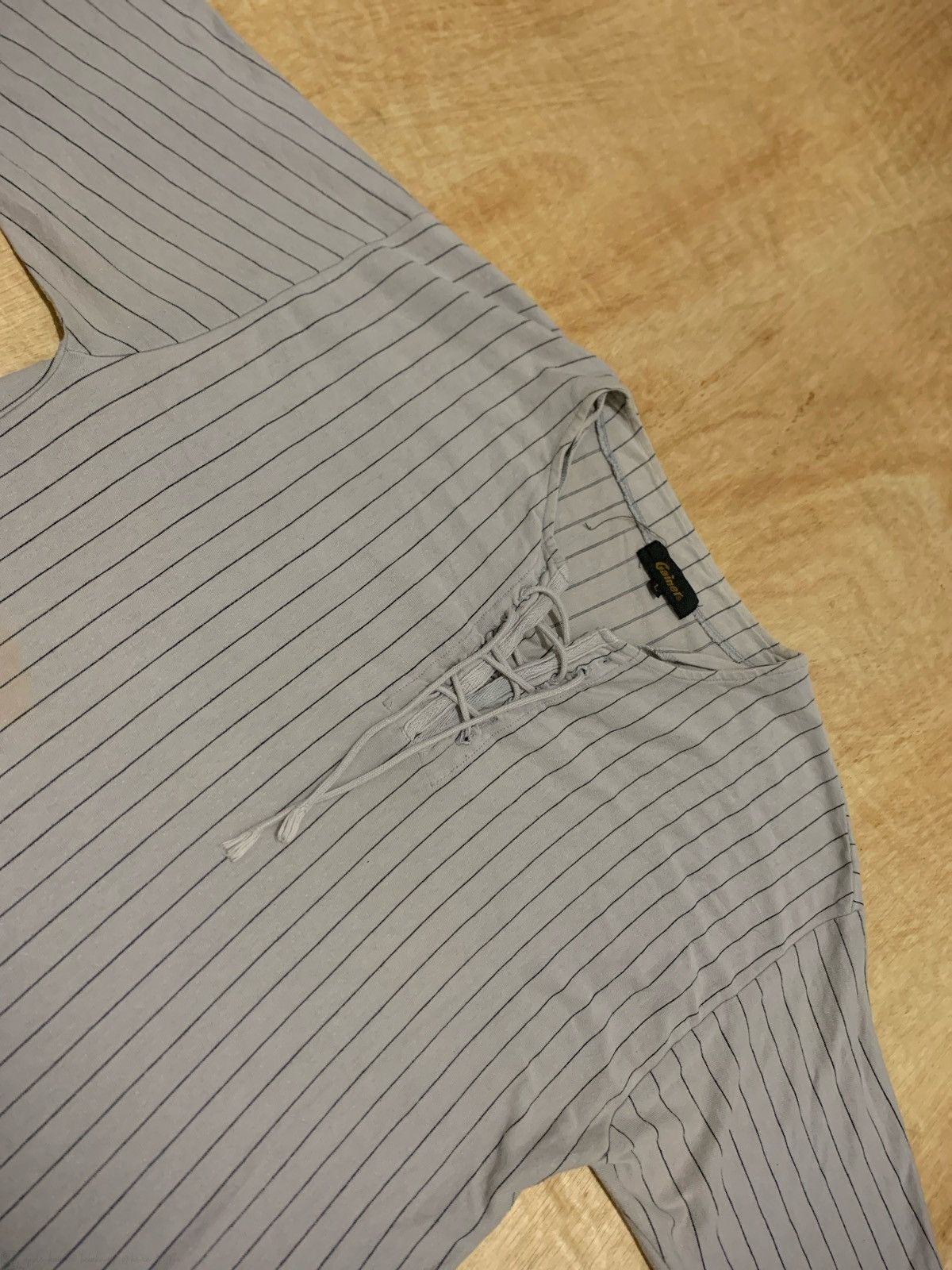 If Six Was Nine × Japanese Brand × Le Grande Bleu (L.G.B.) Y2k Gainer Laced Tahirt ifsixwasnine Lgb Style Size US L / EU 52-54 / 3 - 2 Thumbnail