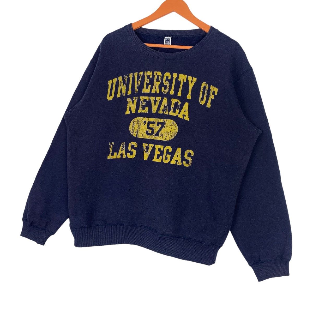 Designer × Vintage University Of Nevada Sweatshirt Crewneck Pullover Jumper Size US XL / EU 56 / 4 - 3 Thumbnail
