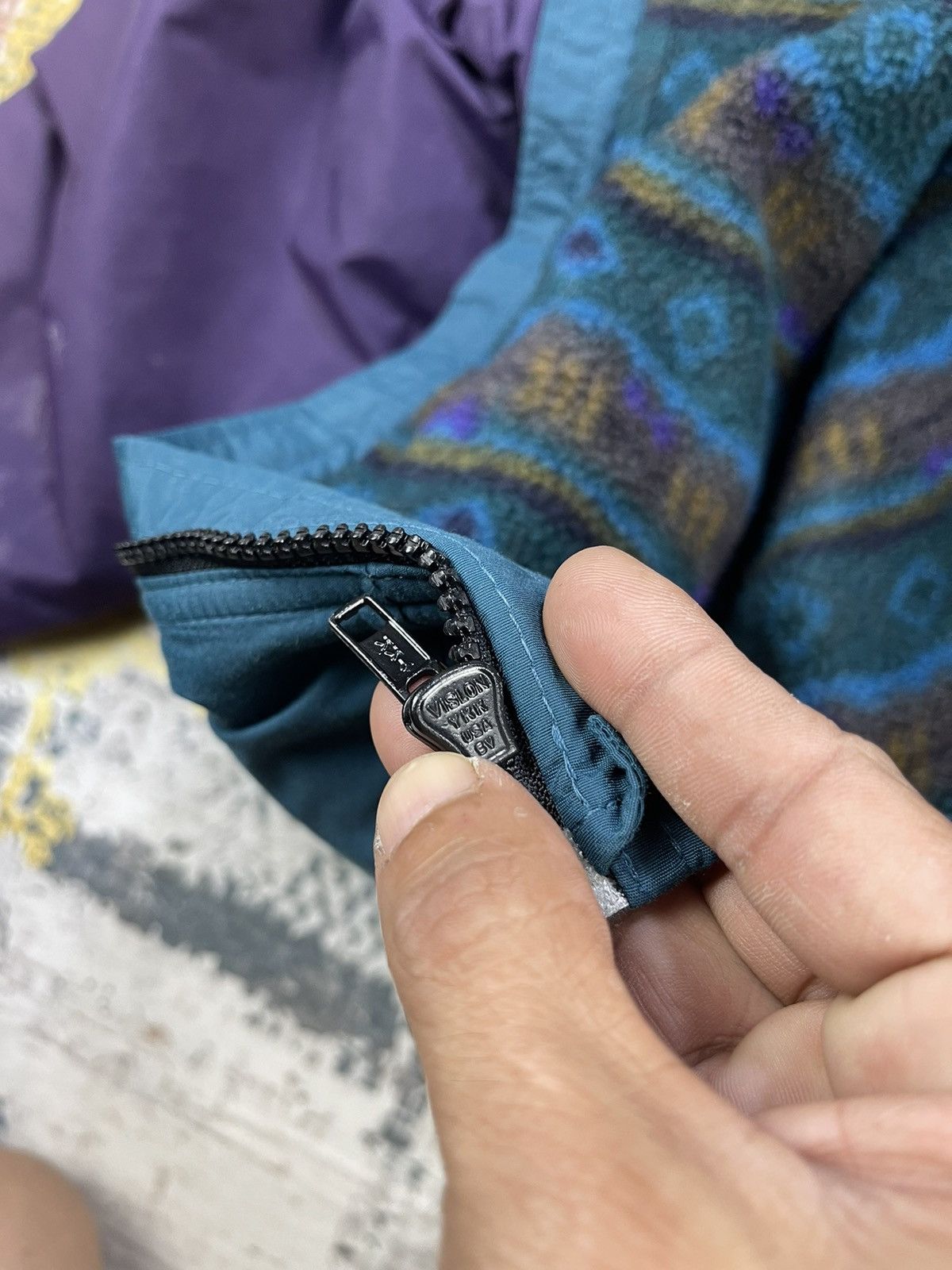L.L. Bean Vtg LL Bean Navajo Lining Nylon Shell Outdoor Jackets Size US S / EU 44-46 / 1 - 11 Thumbnail