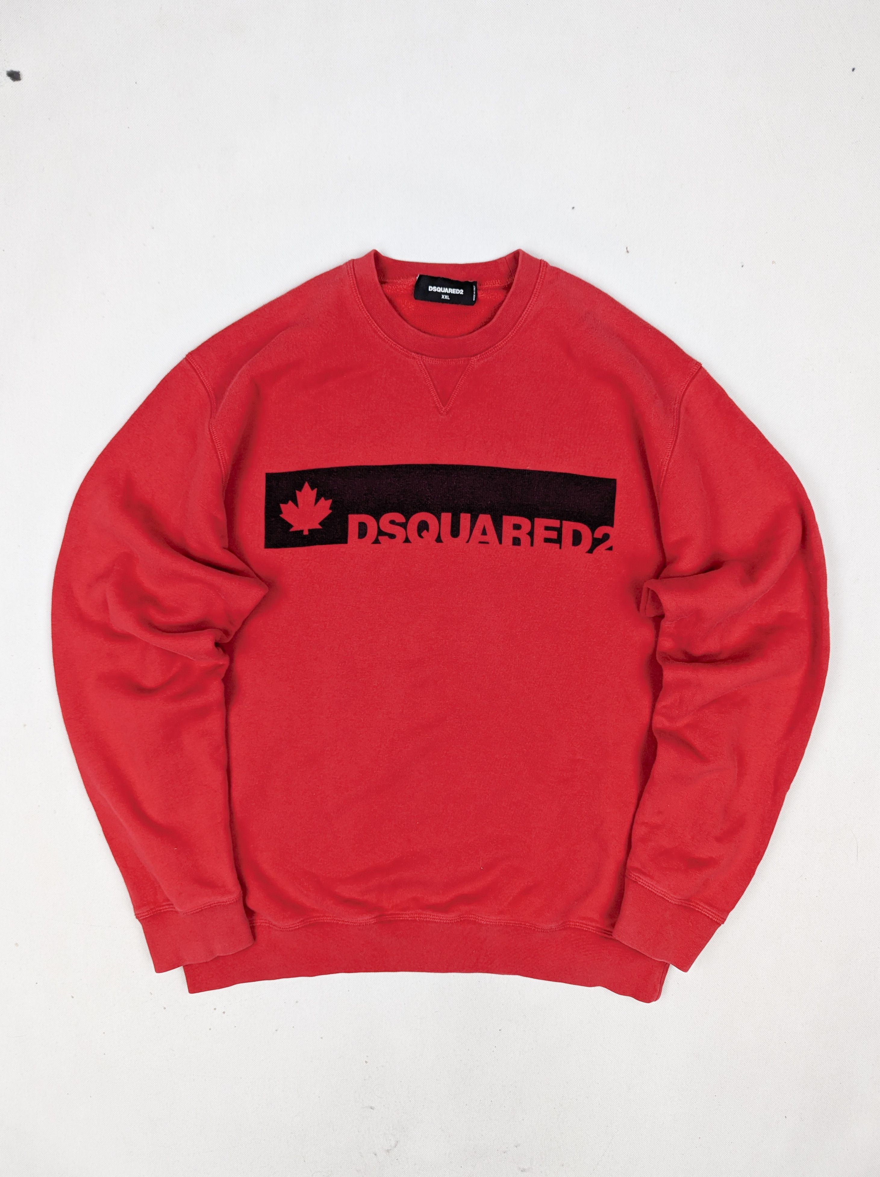 Dsquared2 Dsquared2 red sweatshirt XXL Size US XXL / EU 58 / 5 - 1 Thumbnail