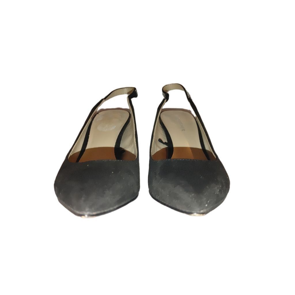 Marc Fisher Marc Fisher Suede Pumps with Rhinestone Strap Size 7M Size US 7 / IT 37 - 4 Thumbnail