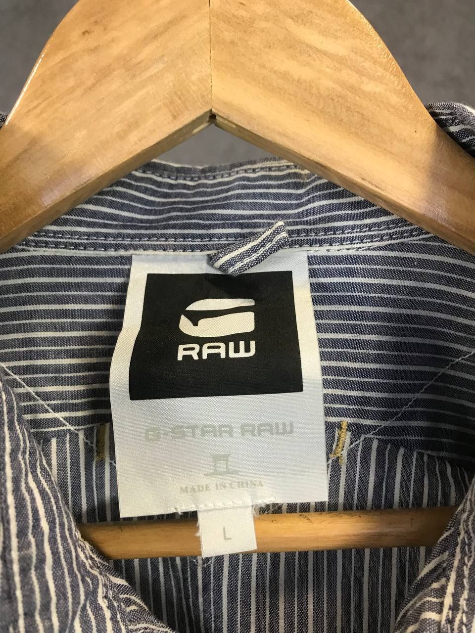 G-Star G Star Raw double pocket striped shirt Size US M / EU 48-50 / 2 - 4 Thumbnail