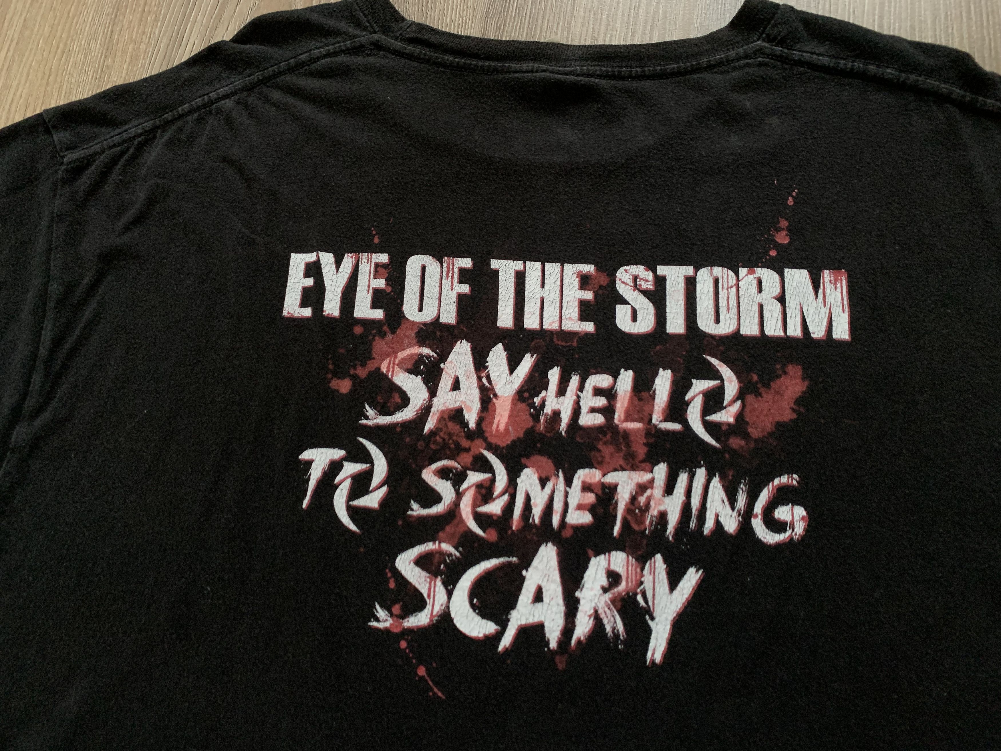 Band Tees × Tultex Halestorm Eye Of The Storm Vintage T Shirt Size US XXL / EU 58 / 5 - 7 Thumbnail