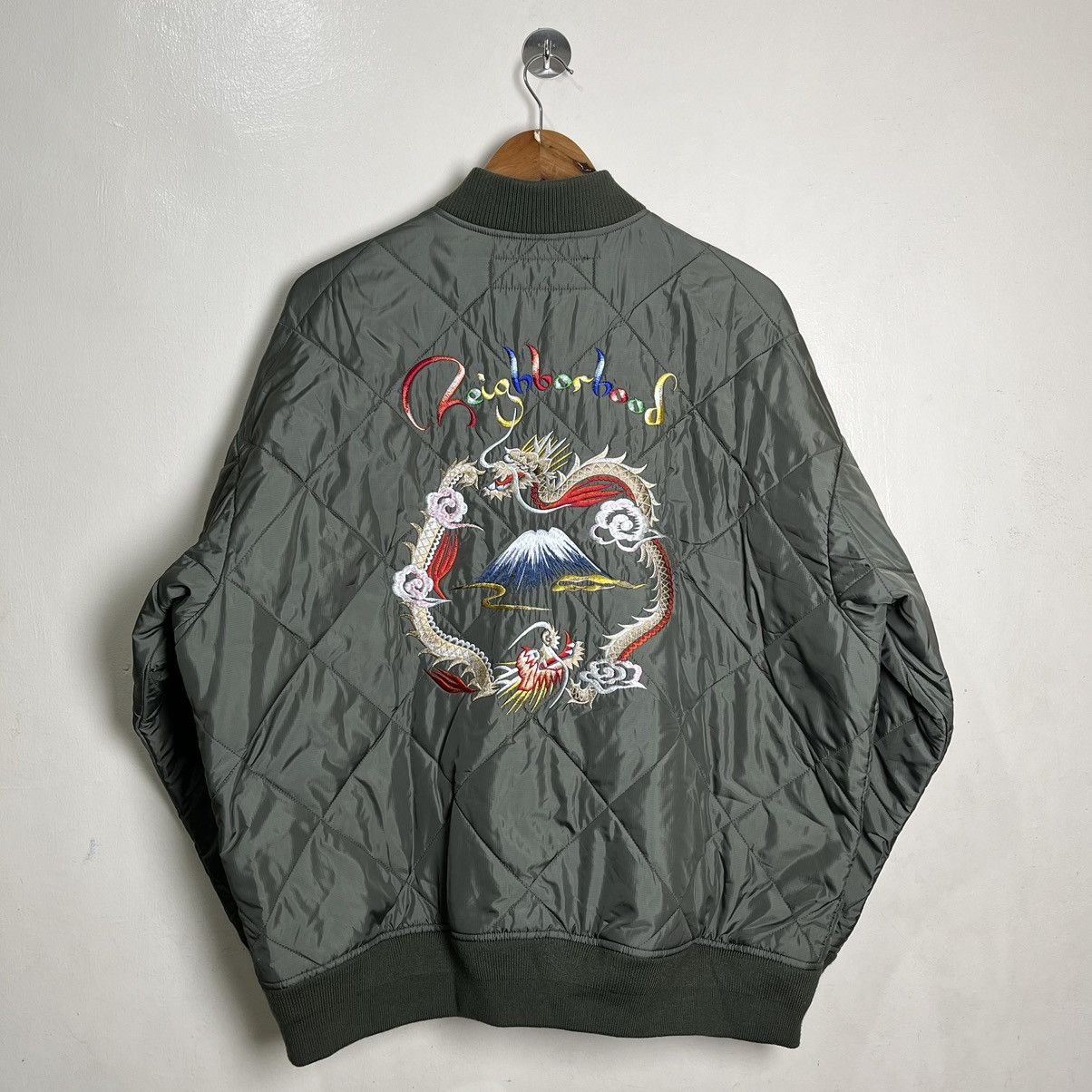 Neighborhood Neighborhood Japan Souvenir Embroidered Design Bomber Jacket Size US M / EU 48-50 / 2 - 13 Thumbnail