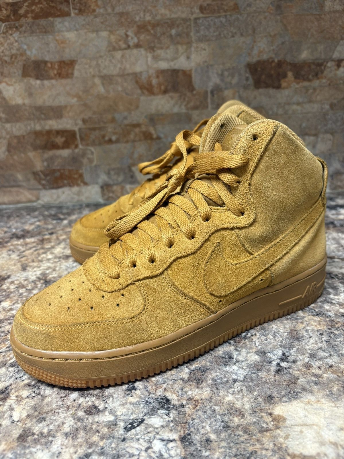 Nike Nike Air Force 1 Hi Wheat Size 7 Size US 7 / EU 40 - 1 Thumbnail