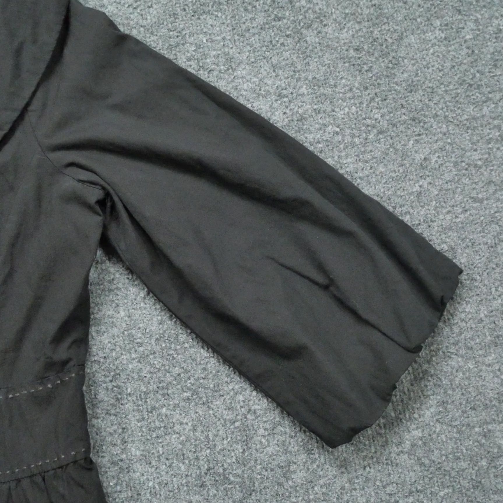 Anthropologie Anthropologie Jacket Womens 8 Black Cotton Casual Business Classic Basic Jacket Long Sleeve Button Short Size M / US 6-8 / IT 42-44 - 4 Thumbnail