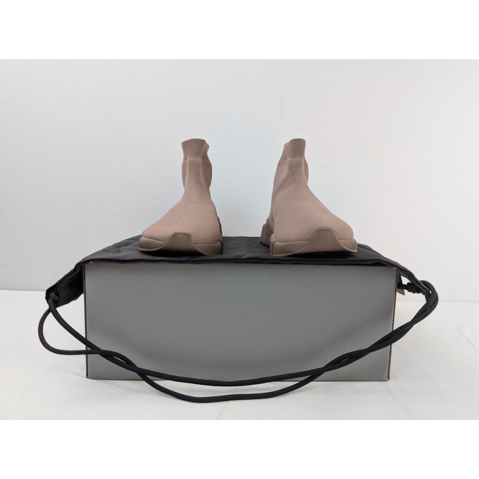 Balenciaga o1rshd1 Speed 2.0 Recycled Low-Top Sneakers in Mink Grey Size US 12 / EU 45 - 17 Thumbnail