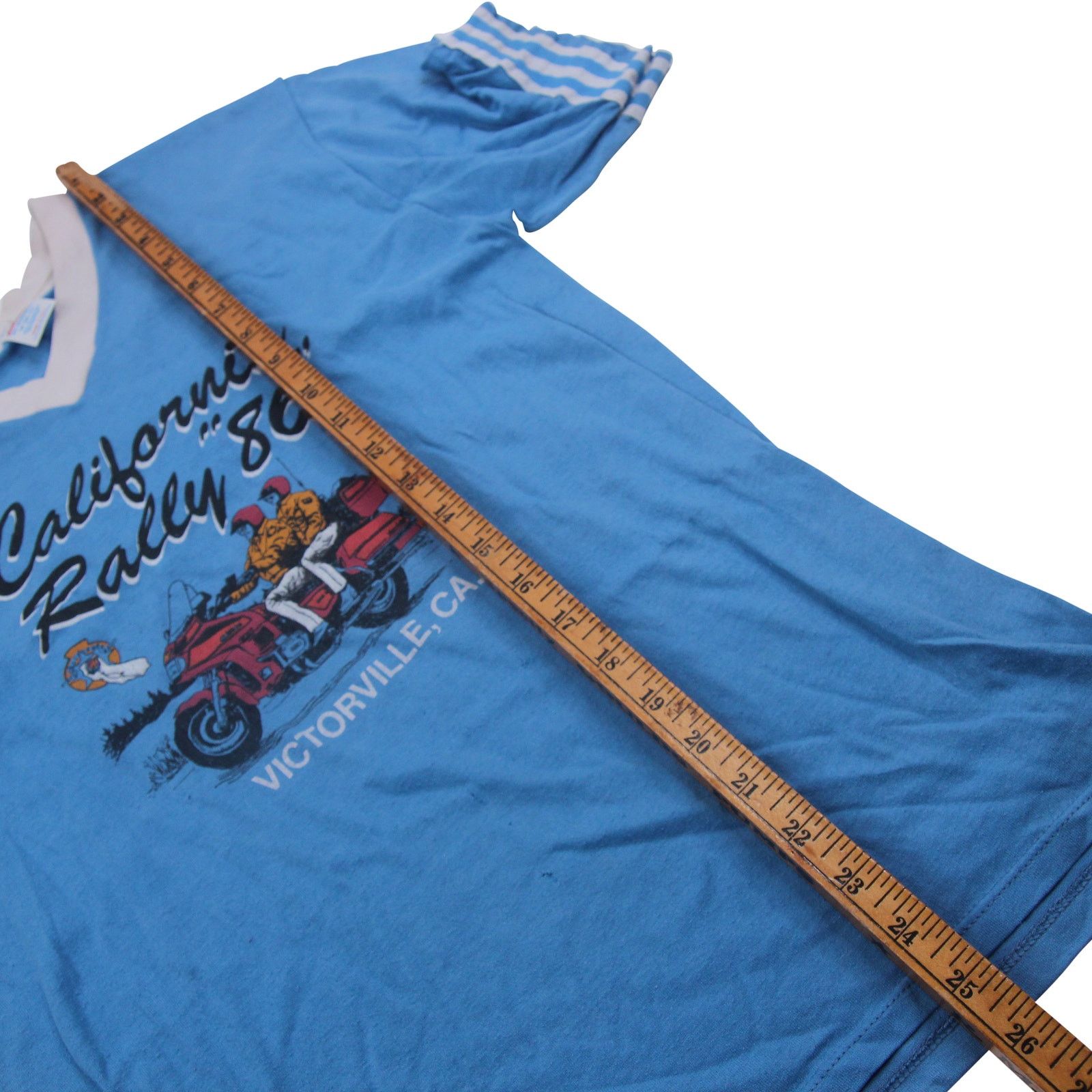 Vintage Vintage 1986 California Rally Graphic T Shirts Size US M / EU 48-50 / 2 - 7 Thumbnail