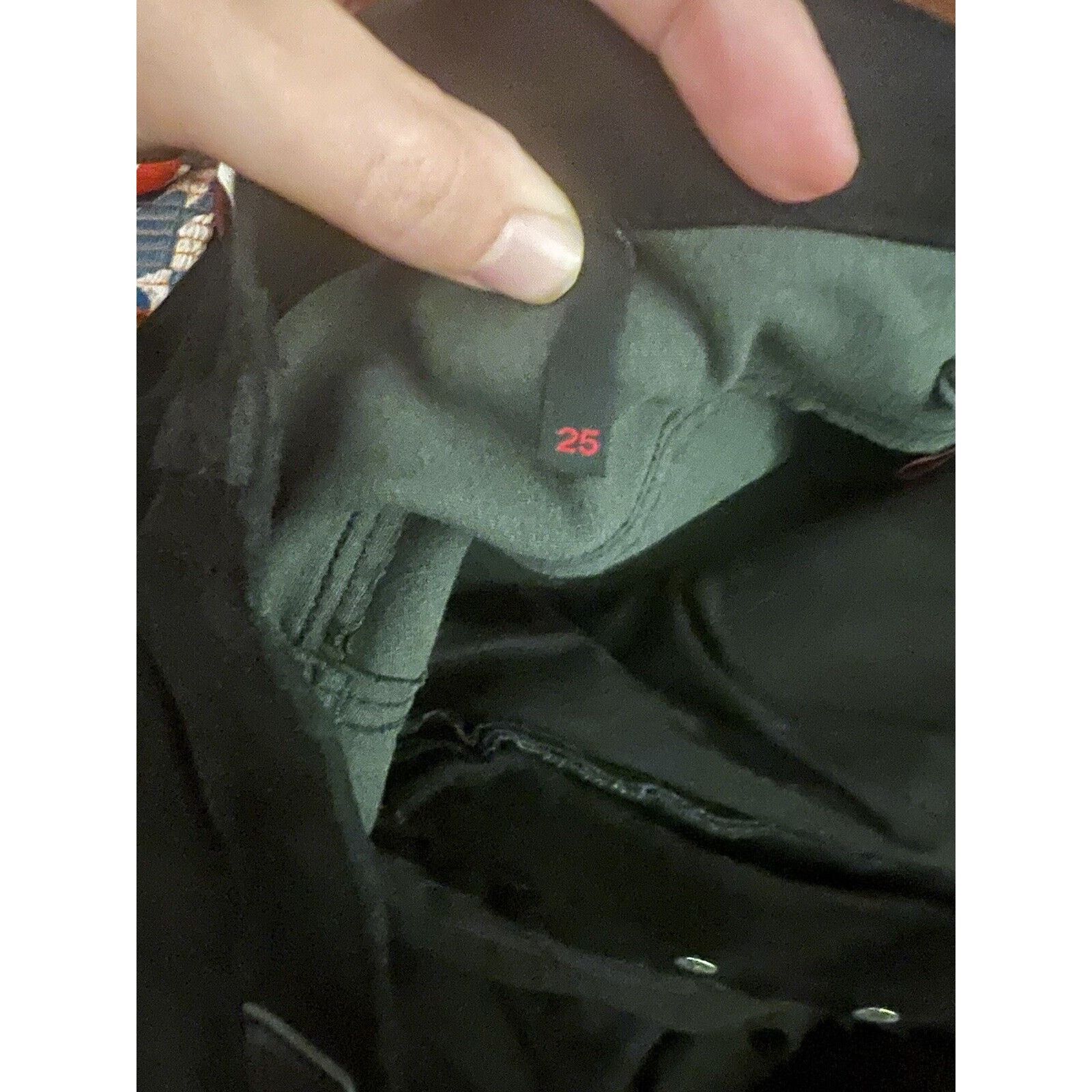 Rta RTA Black Lamb Leather Skinny Soft Suede Distressed 25 X 29 Size 25" / US 0 / IT 36 - 5 Thumbnail