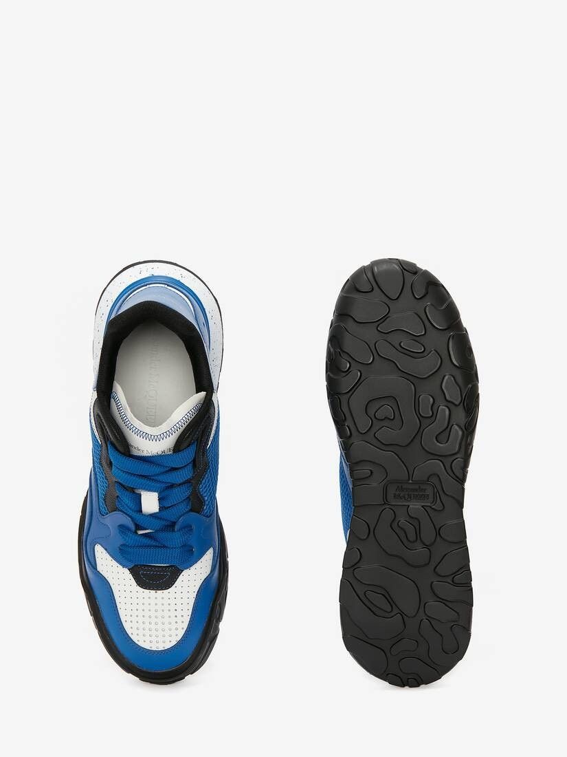 Alexander McQueen o1w1db10725 Court Trainer in Blue Size US 10 / EU 43 - 3 Thumbnail