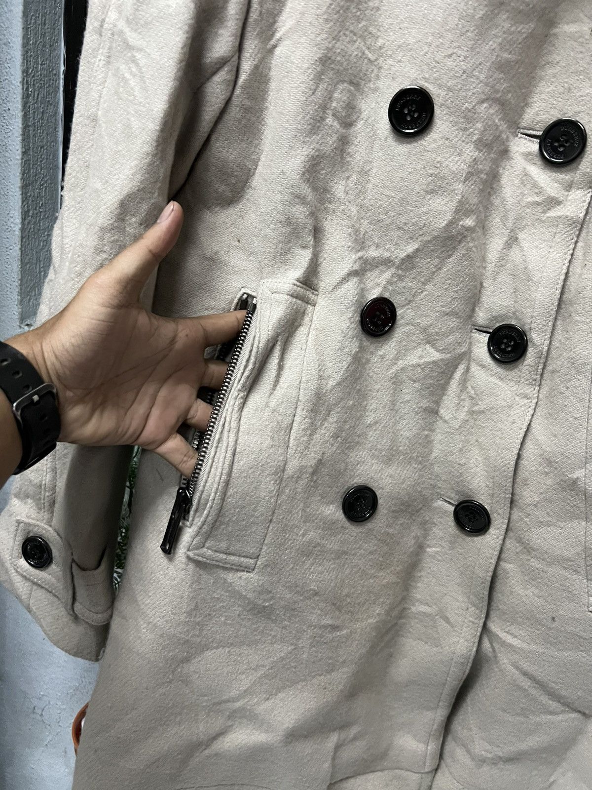 Burberry × Vintage Vintage Burberry Coat Like Jacket Size M / US 6-8 / IT 42-44 - 8 Thumbnail