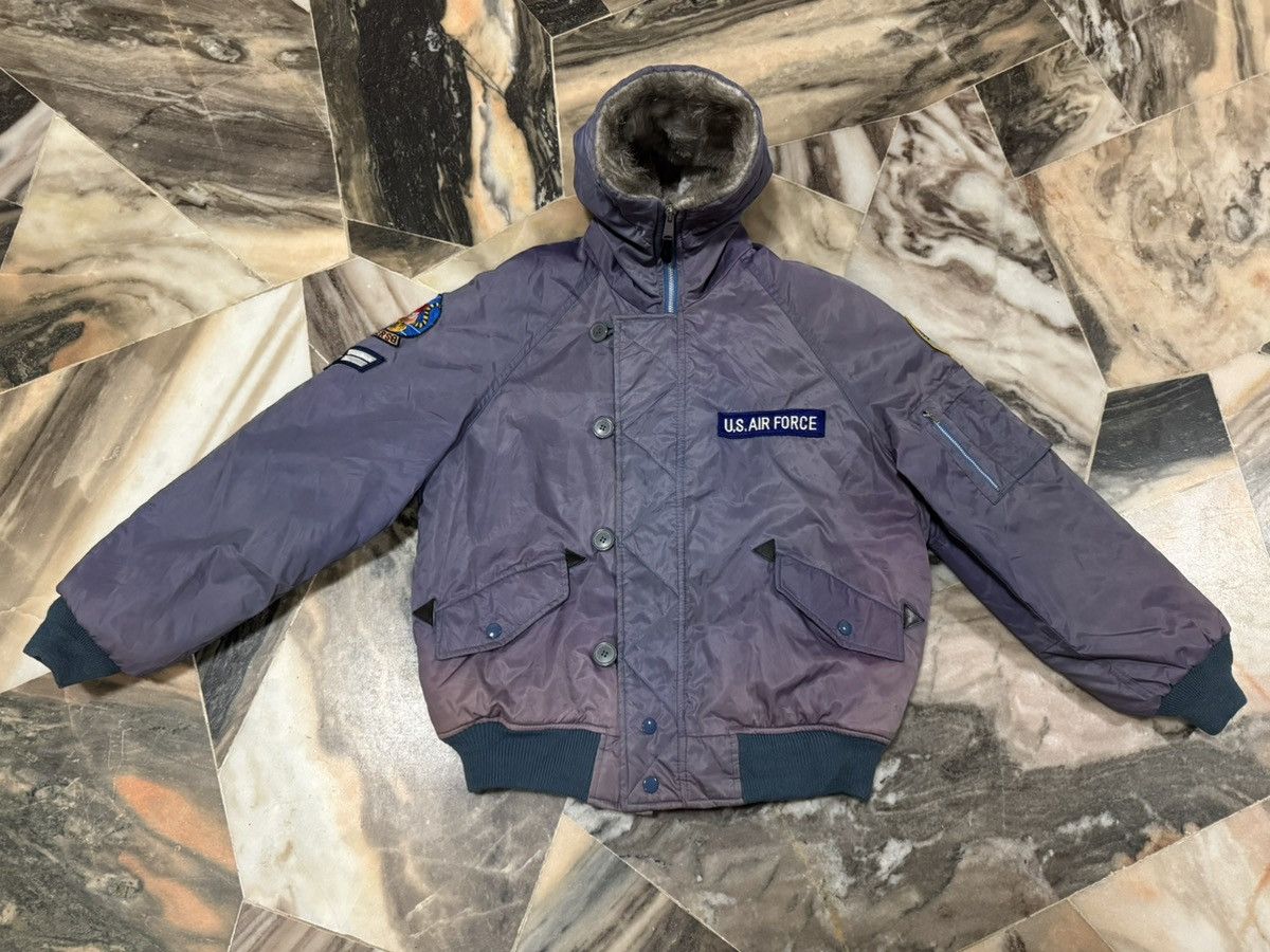 Japanese Brand Vintage US Air Force Para Troop Bomber Jacket Size US M / EU 48-50 / 2 - 4 Thumbnail