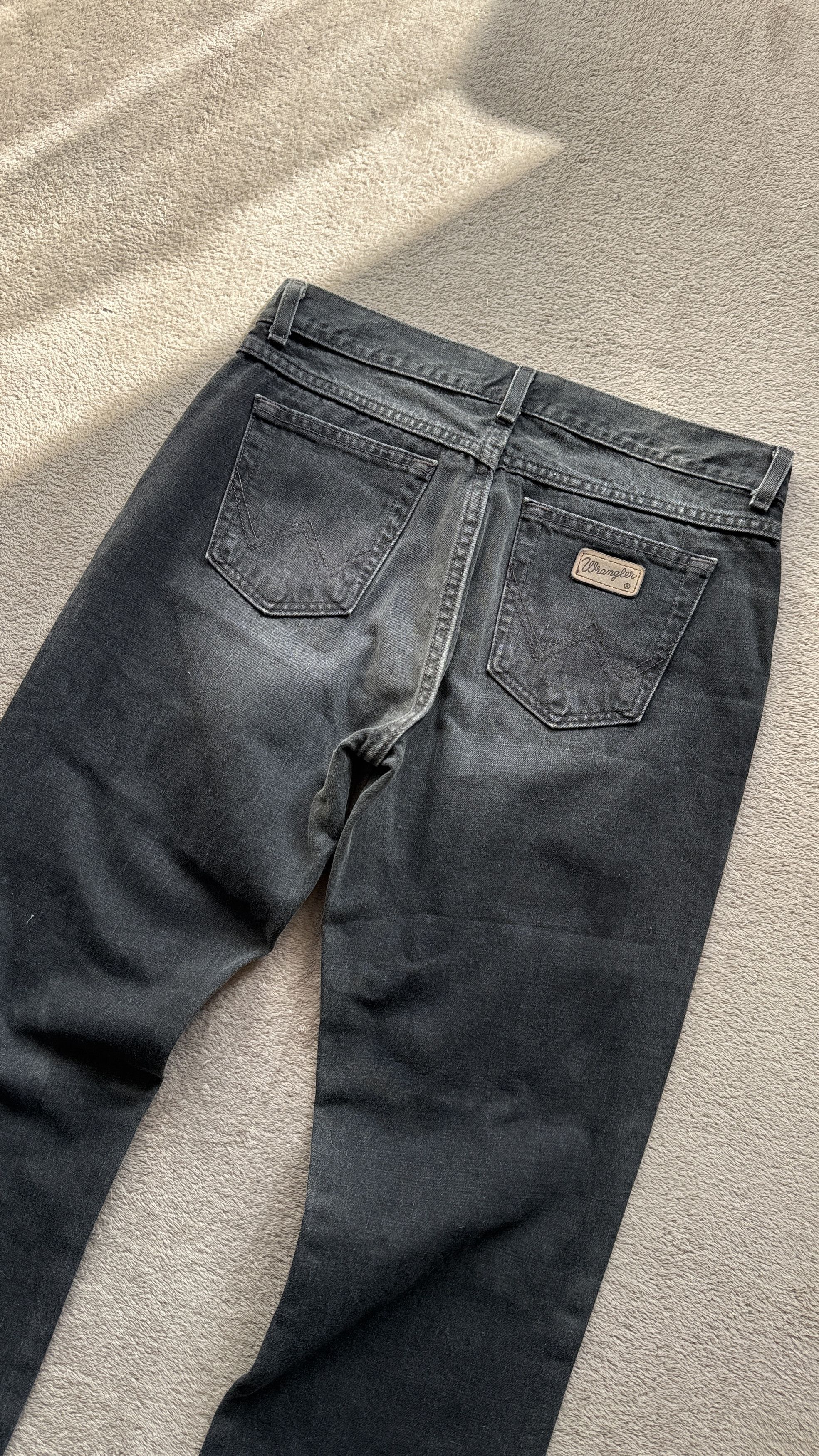 Japanese Brand Helmut Lang Vibe Wrangler Y2K Mudwash Straight Denim Jeans Size US 32 / EU 48 - 6 Thumbnail