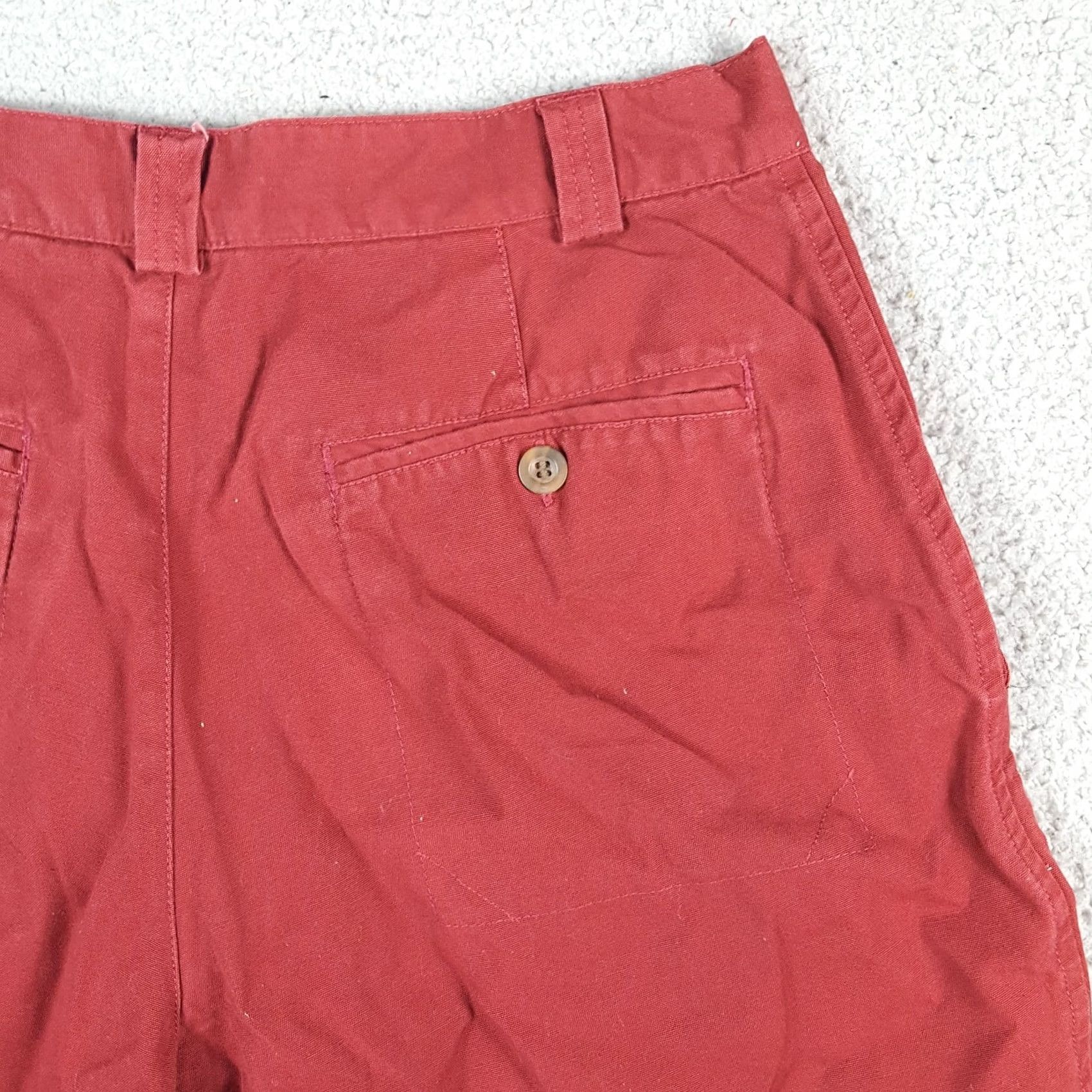 Vintage Columbia Outdoor Hiking Red Canvas Chino Shorts Mens Size 30 Casual Summer 90s 00s Vintage Size US 30 / EU 46 - 5 Thumbnail