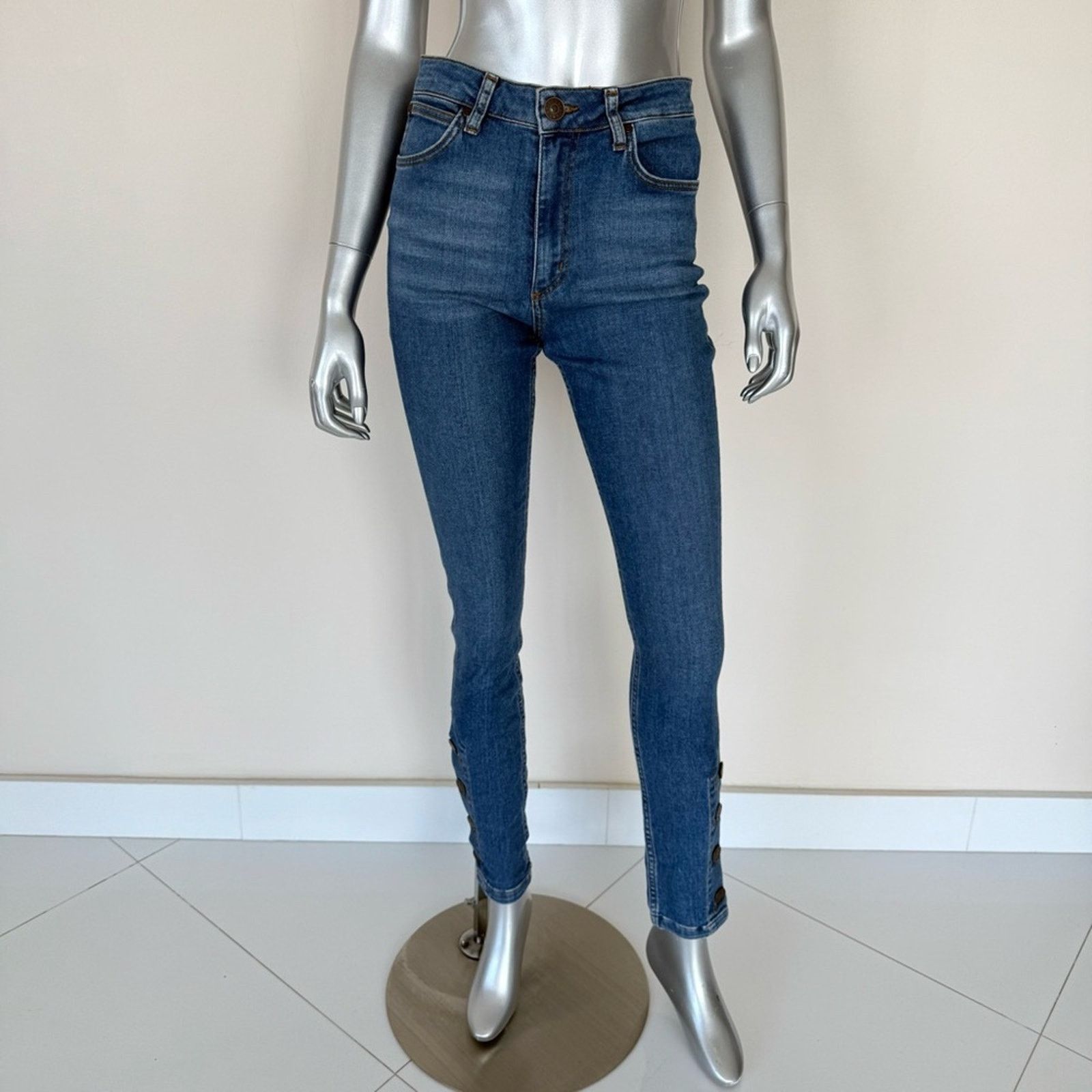 Sandro women skinny jeans size 38 or 6 US