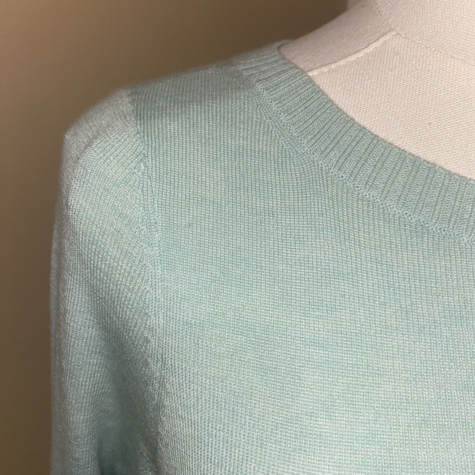 Eileen Fisher EILEEN FISHER Sea Foam Womens sz PP 100% Merino Wool Sweater Size S / US 4 / IT 40 - 2 Thumbnail