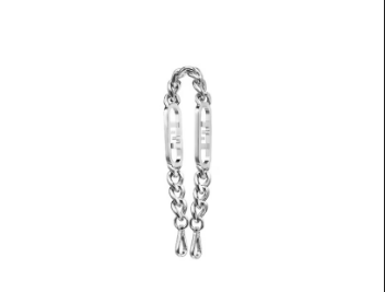 Fendi o1loc1c0824 Size: OS / Mini Strap in Silver Size ONE SIZE - 1 Preview