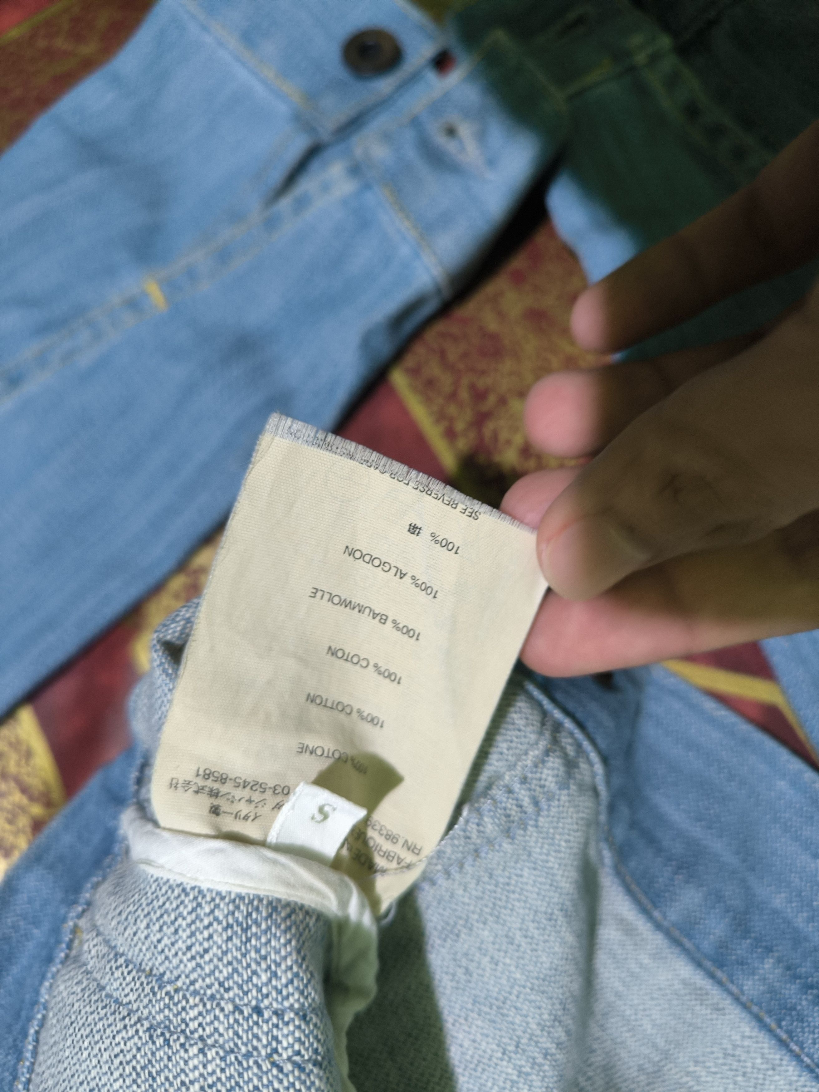 Miu Miu Miu Miu Western Denim Jacket Size US S / EU 44-46 / 1 - 5 Thumbnail