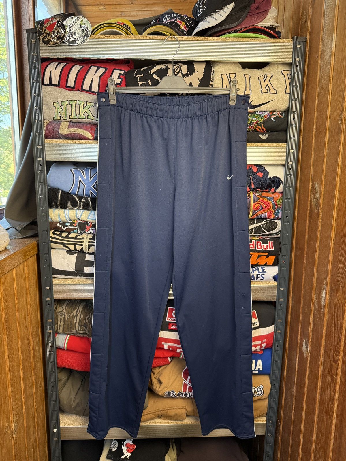 Nike Crazy Vintage Nike Track Pants Y2K Size US 34 / EU 50 - 1 Thumbnail
