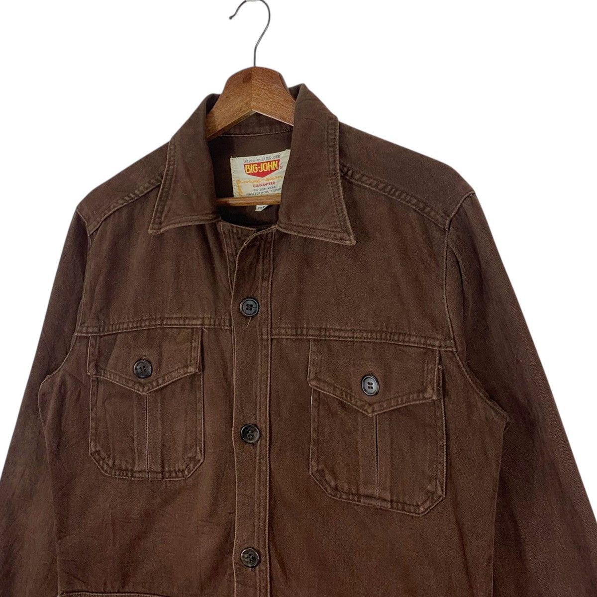 Big John × Japanese Brand Vintage Big John Button Ups Jeans Jacket Size US M / EU 48-50 / 2 - 4 Thumbnail