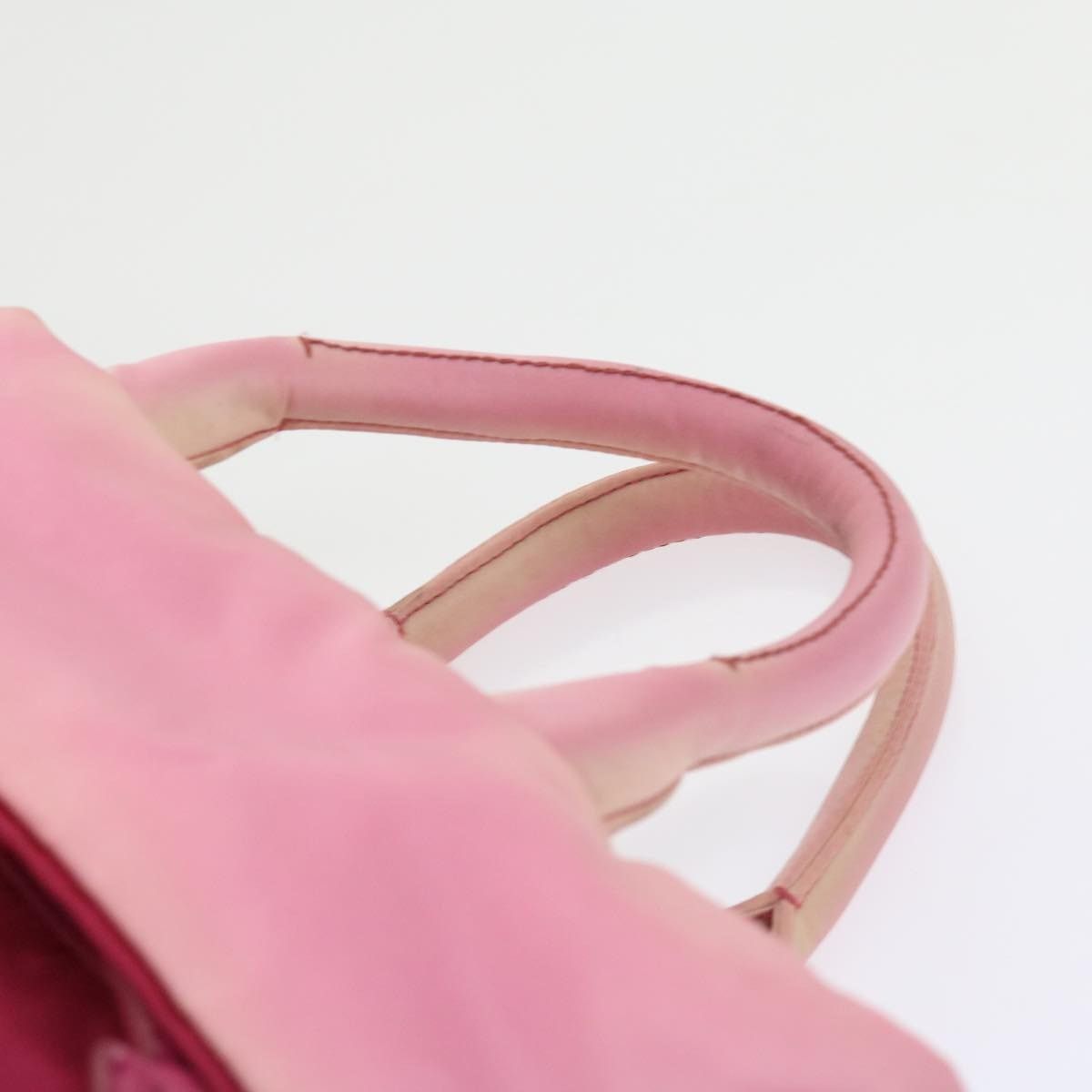 Prada PRADA Hand Bag Nylon Pink Size ONE SIZE - 9 Thumbnail