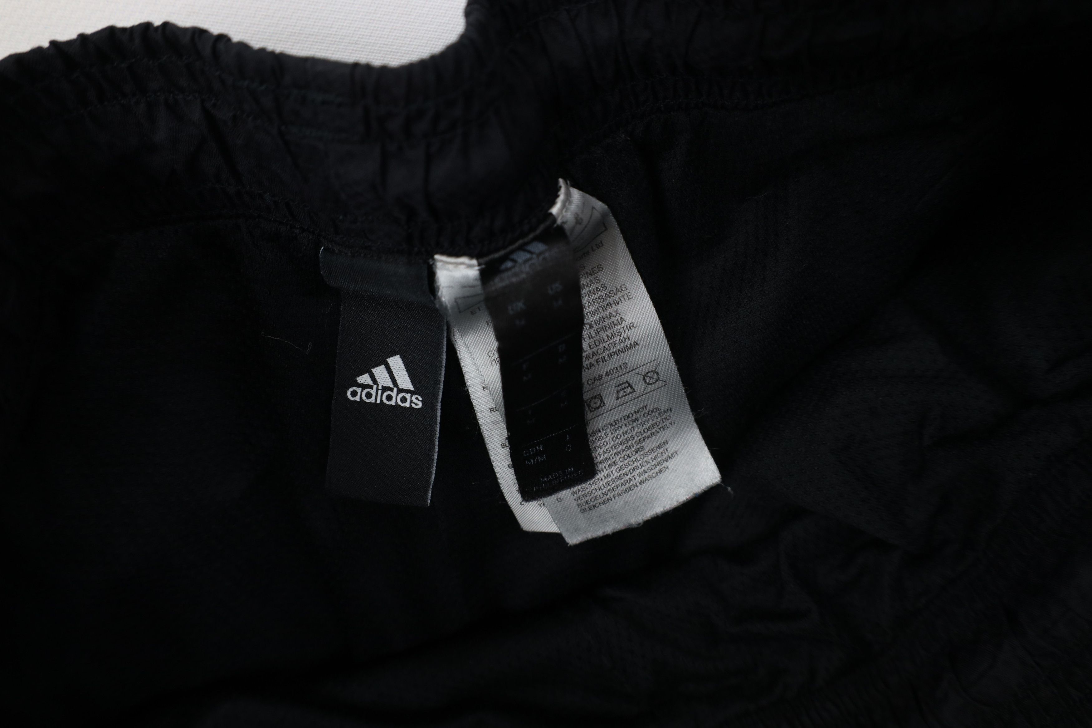Adidas Vintage Y2K Adidas Distressed Lined Windbreaker Pants Black Size US 34 / EU 50 - 11 Thumbnail