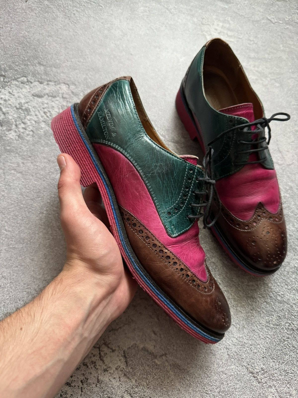 Designer × Melvin & Hamilton Melvin & Hamilton 40size Amelie 3 leather brogues shoes Size US 9 / EU 42 - 8 Thumbnail