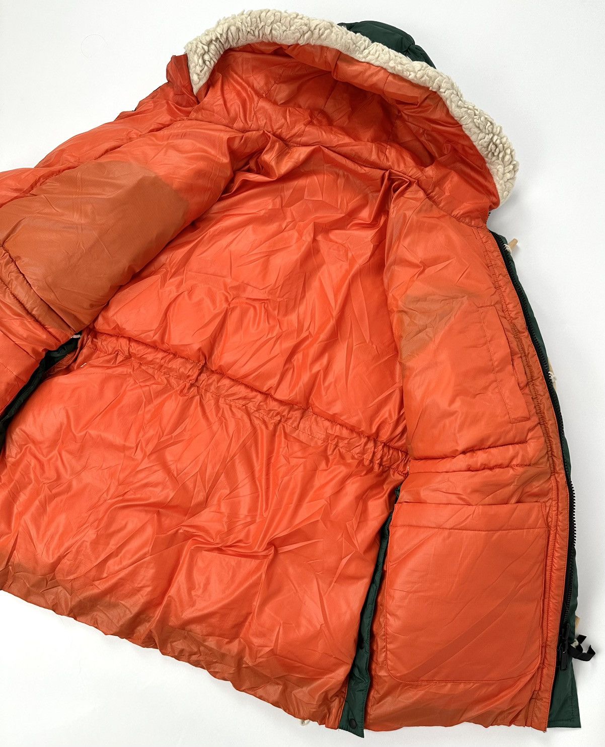 Sacai Sacai F/W21 Mixed Media Padded Coat Montgomery Colour Block Size US M / EU 48-50 / 2 - 7 Thumbnail
