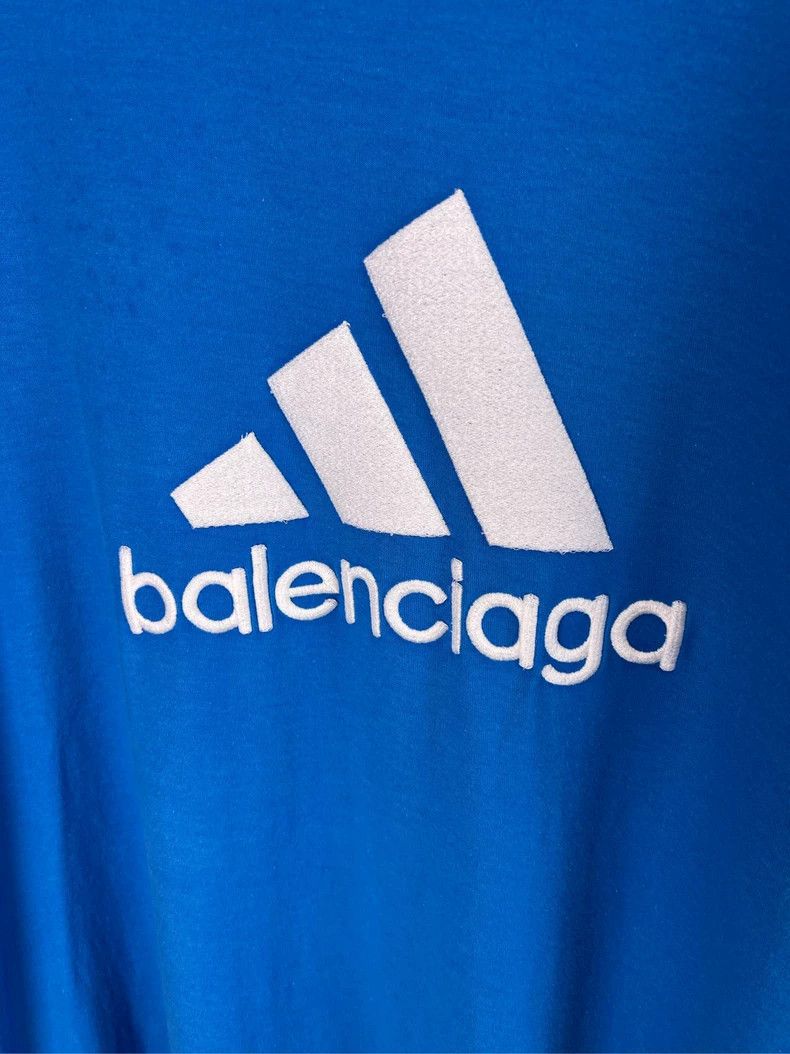 Balenciaga Balenciaga ADIDAS Co-branded Reversible Short Sleeves Size US M / EU 48-50 / 2 - 3 Thumbnail