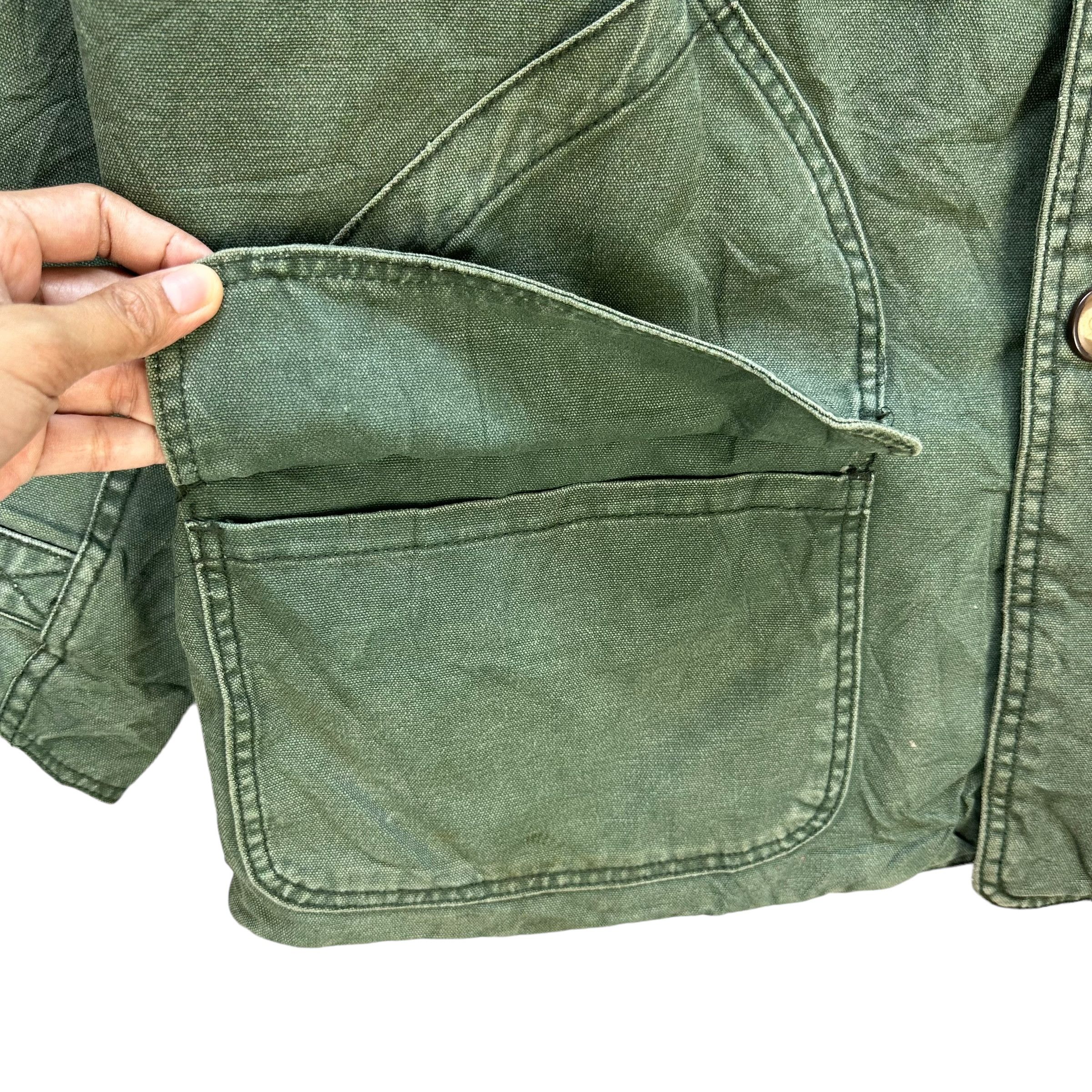 American Eagle Outfitters 90's AMERICAN EAGLE OUTFITTERS Green Sherpa Jacket #A39-0895 Size US L / EU 52-54 / 3 - 4 Thumbnail