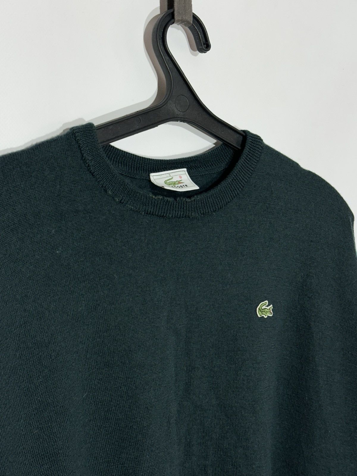 Lacoste Vintage Lacoste Dark Green Sweatshirt Size US XL / EU 56 / 4 - 2 Thumbnail