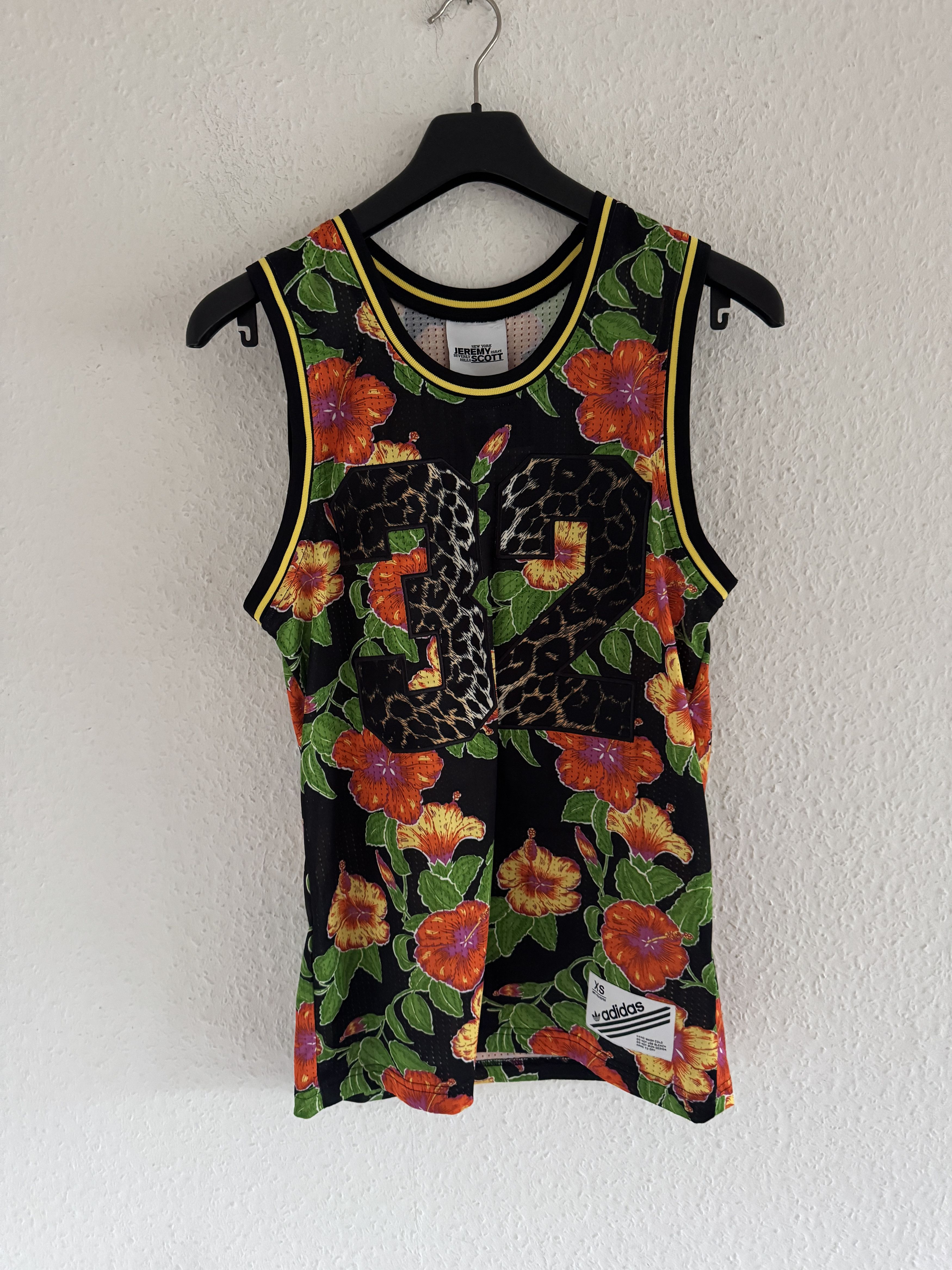 Adidas × Jeremy Scott Jungle Bones Tank Top Size US XS / EU 42 / 0 - 11 Thumbnail