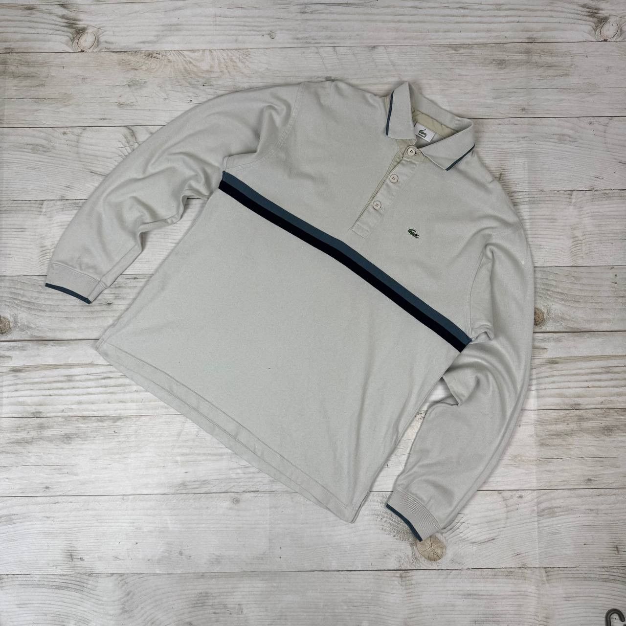 Lacoste × Supreme Supreme Lacoste Live Long Sleeve Jersey Polo