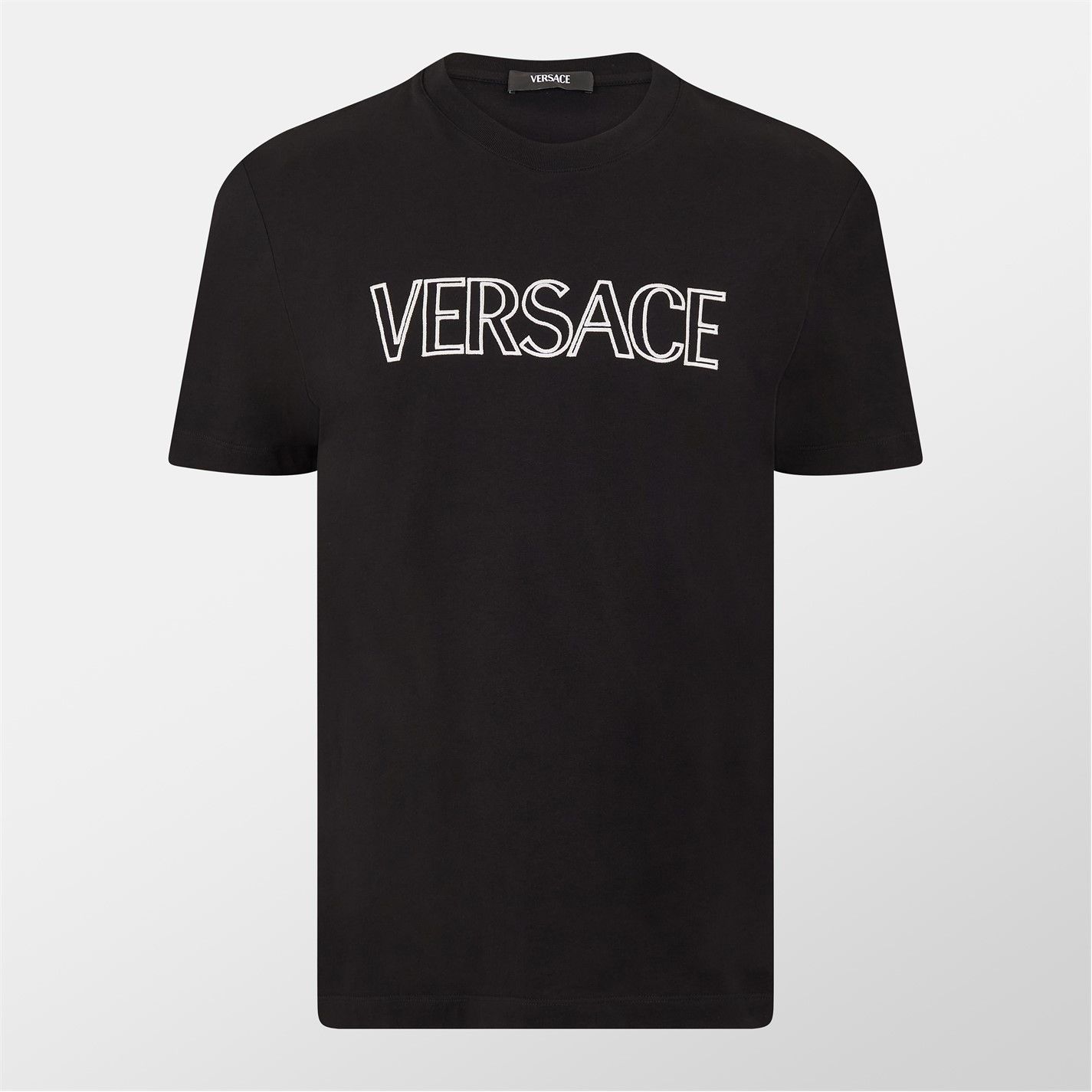Versace o1g2r1mq0526 Logo Versace T-Shirt in Black Size US L / EU 52-54 / 3 - 1 Thumbnail