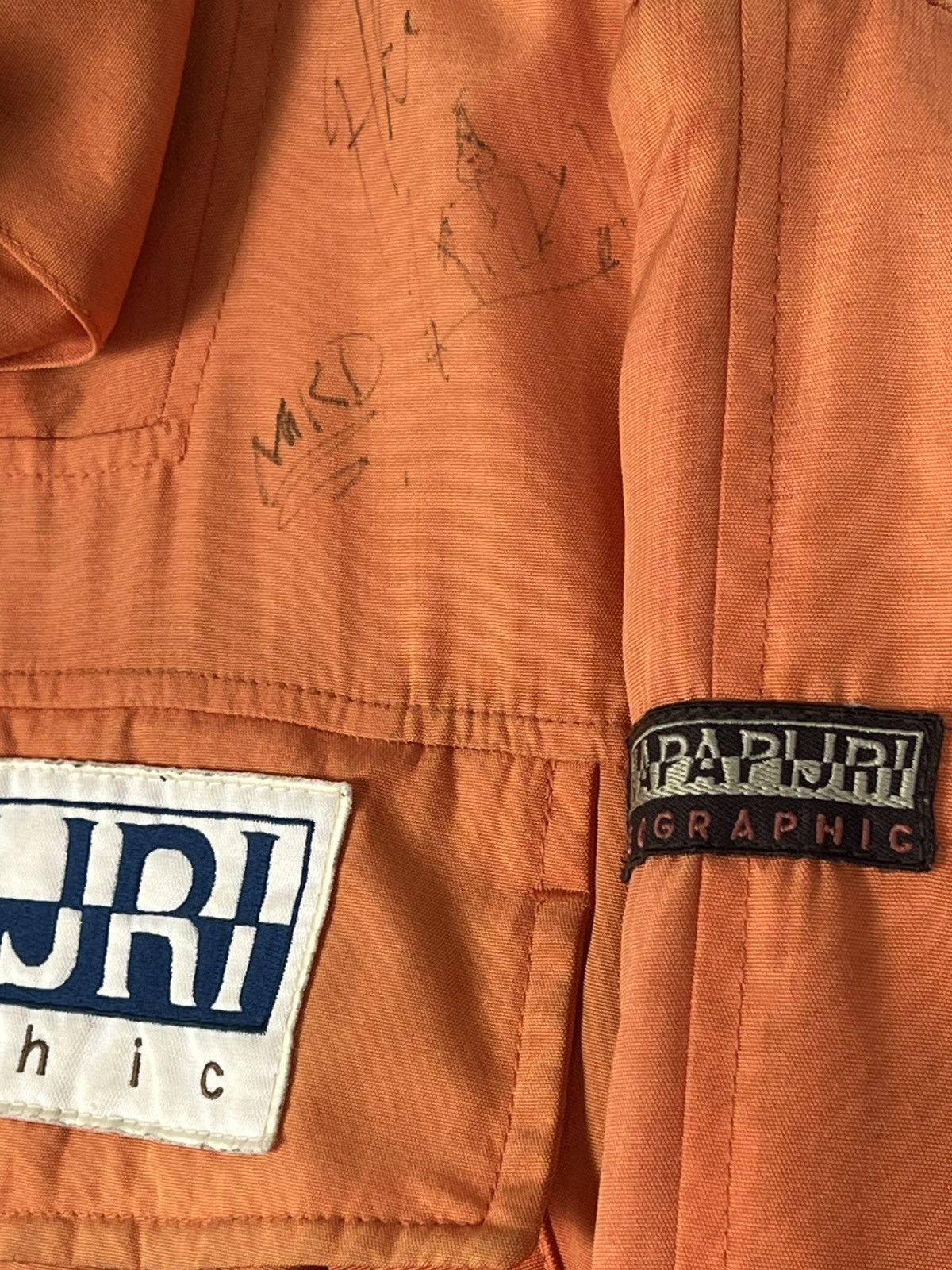 Napapijri 🔥VERY RARE Vintage Napapijri Geographic Anorak Jacket Size US S / EU 44-46 / 1 - 6 Thumbnail