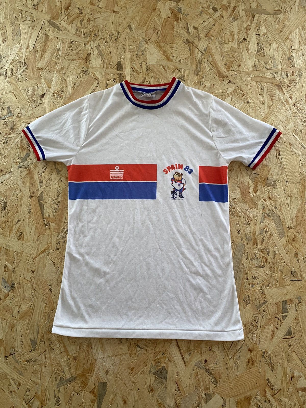 Other Admiral England World Cup 1981 1982 T shirt Jersey Size: M Size US M / EU 48-50 / 2 - 1 Thumbnail