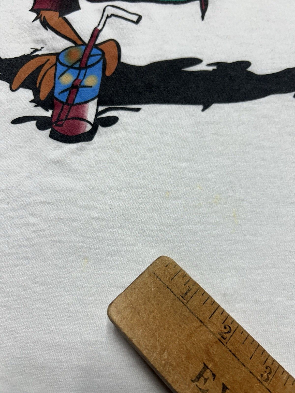 Vintage Vtg 90 t shirt taz looney tunes Father’s Day funny cartoon L Size US L / EU 52-54 / 3 - 4 Thumbnail