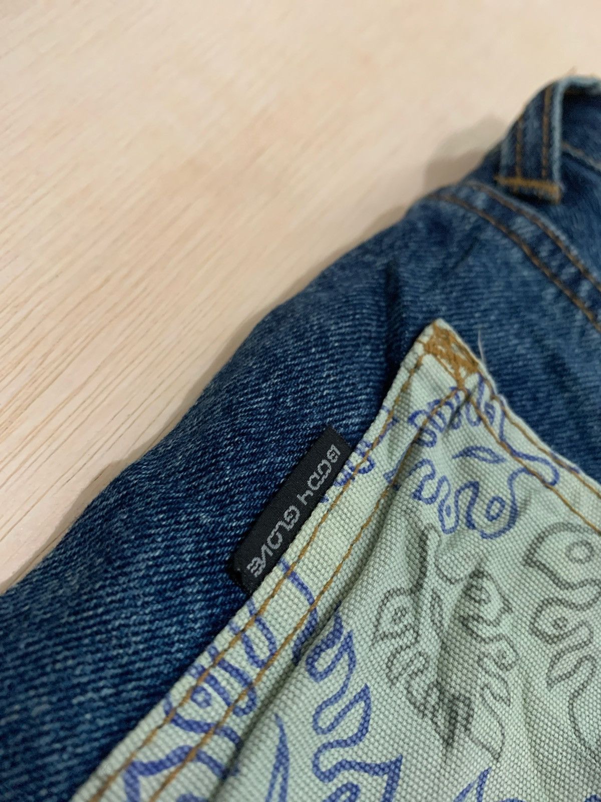 Hysteric Glamour × If Six Was Nine × Japanese Brand Y2k Body Glove Ifsixwasnine Punks Style Denim Jeans Size US 31 - 8 Thumbnail