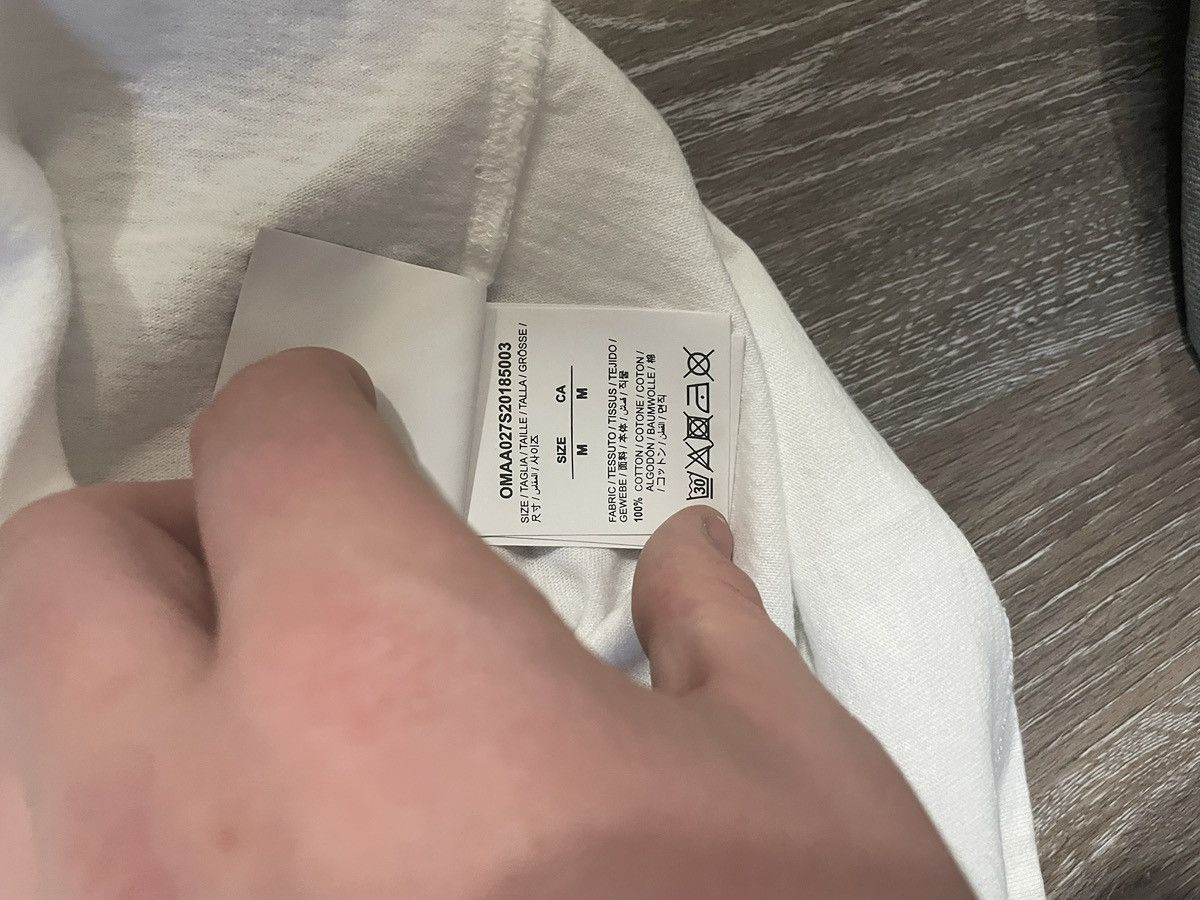 Off-White OFF WHITE “tape” design o. the back white size M Size US M / EU 48-50 / 2 - 5 Thumbnail