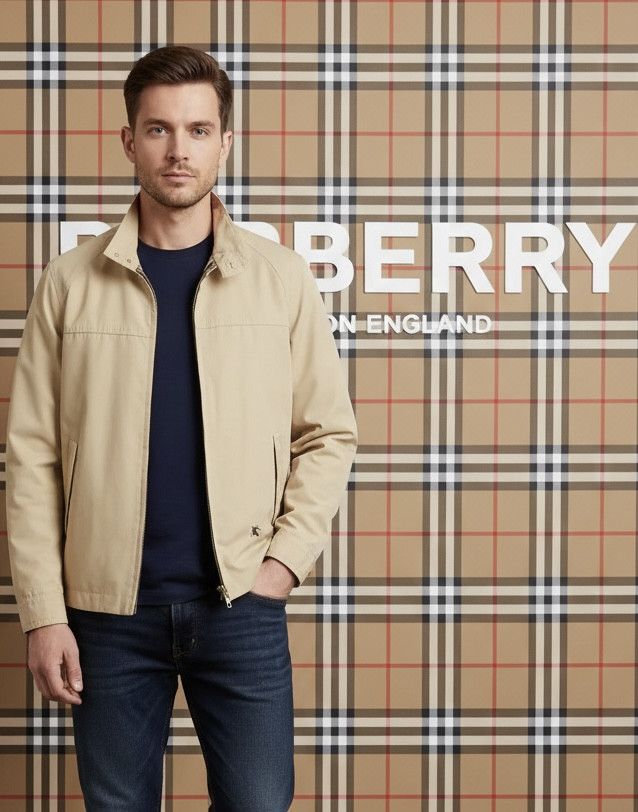 Burberry 🔥Burberry novacheck vintage light kacket rider Size US M / EU 48-50 / 2 - 1 Thumbnail