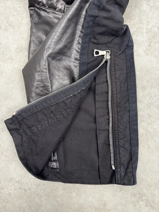 Dries Van Noten AW2020 Dries Van Noten Black Biker Pants Size US 32 / EU 48 - 14 Thumbnail