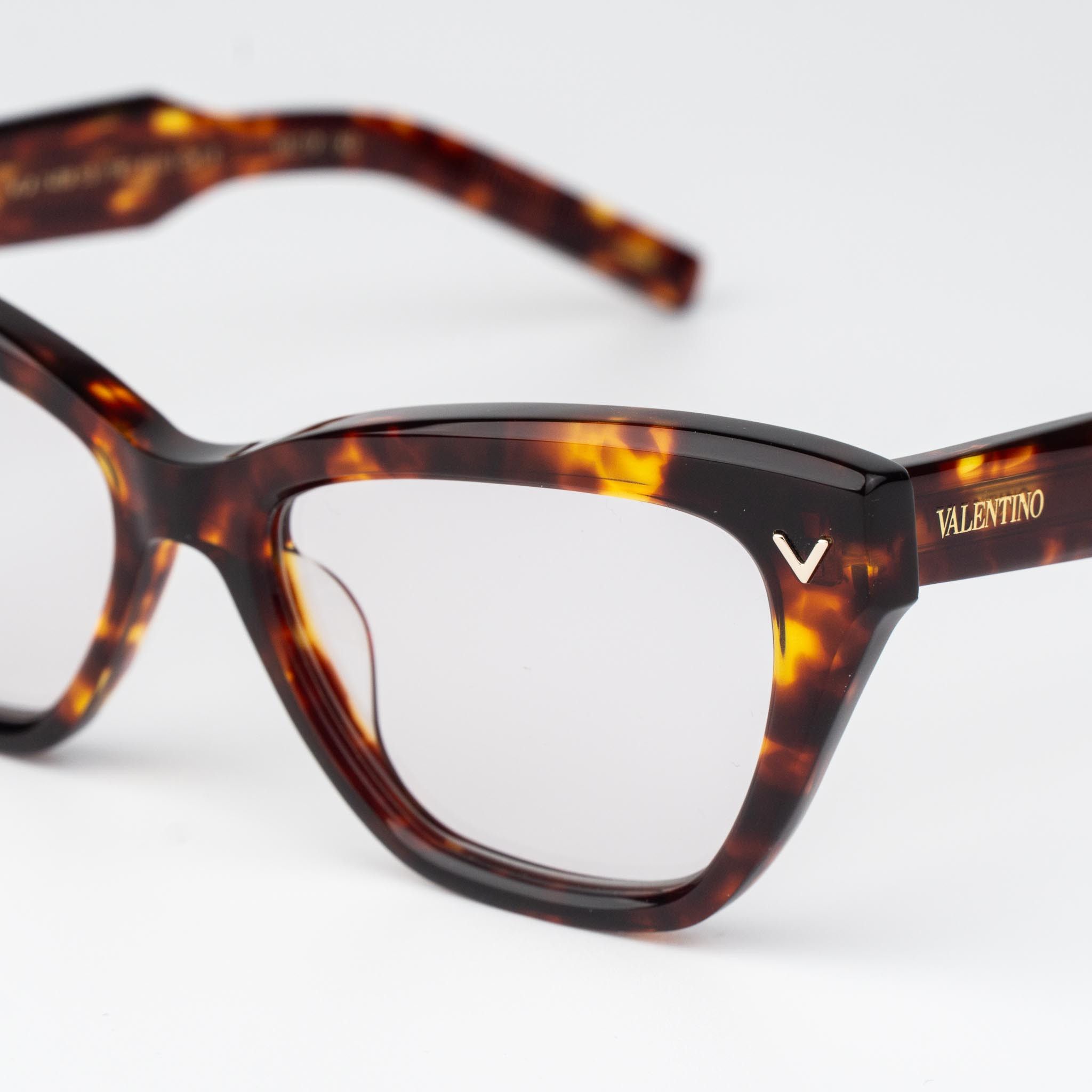Valentino Valentino Women Eyeglasses Havana Cat Eye V-TALE VLX-140 B Size ONE SIZE - 5 Thumbnail