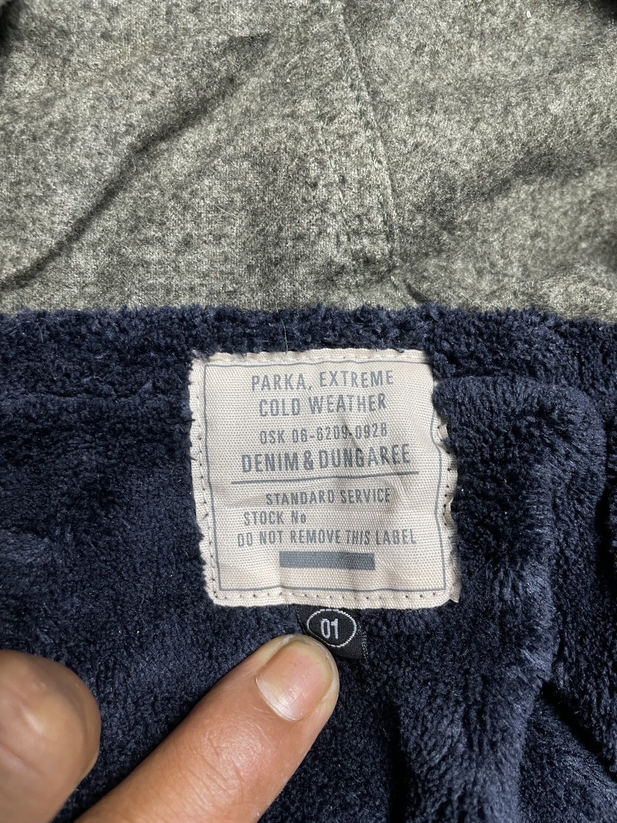 14th Addiction 2000’s Denim & Dungaree - Apocalypse Parka Fur Jacket Size US M / EU 48-50 / 2 - 15 Thumbnail
