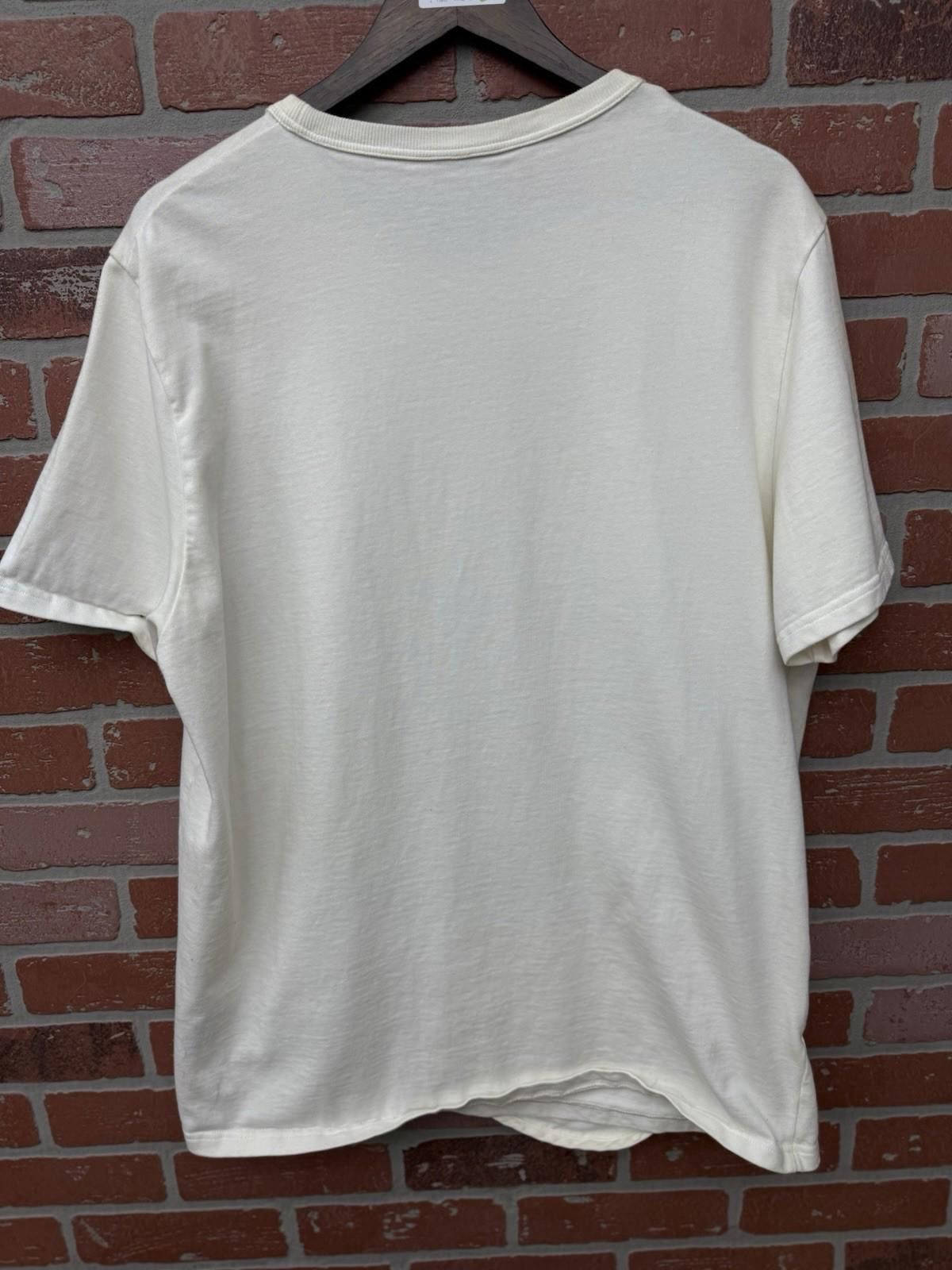 Dior Dior Mens Saddle Zipper Pocket Tee Shirt Size 3XL White Size US XXL / EU 58 / 5 - 3 Thumbnail