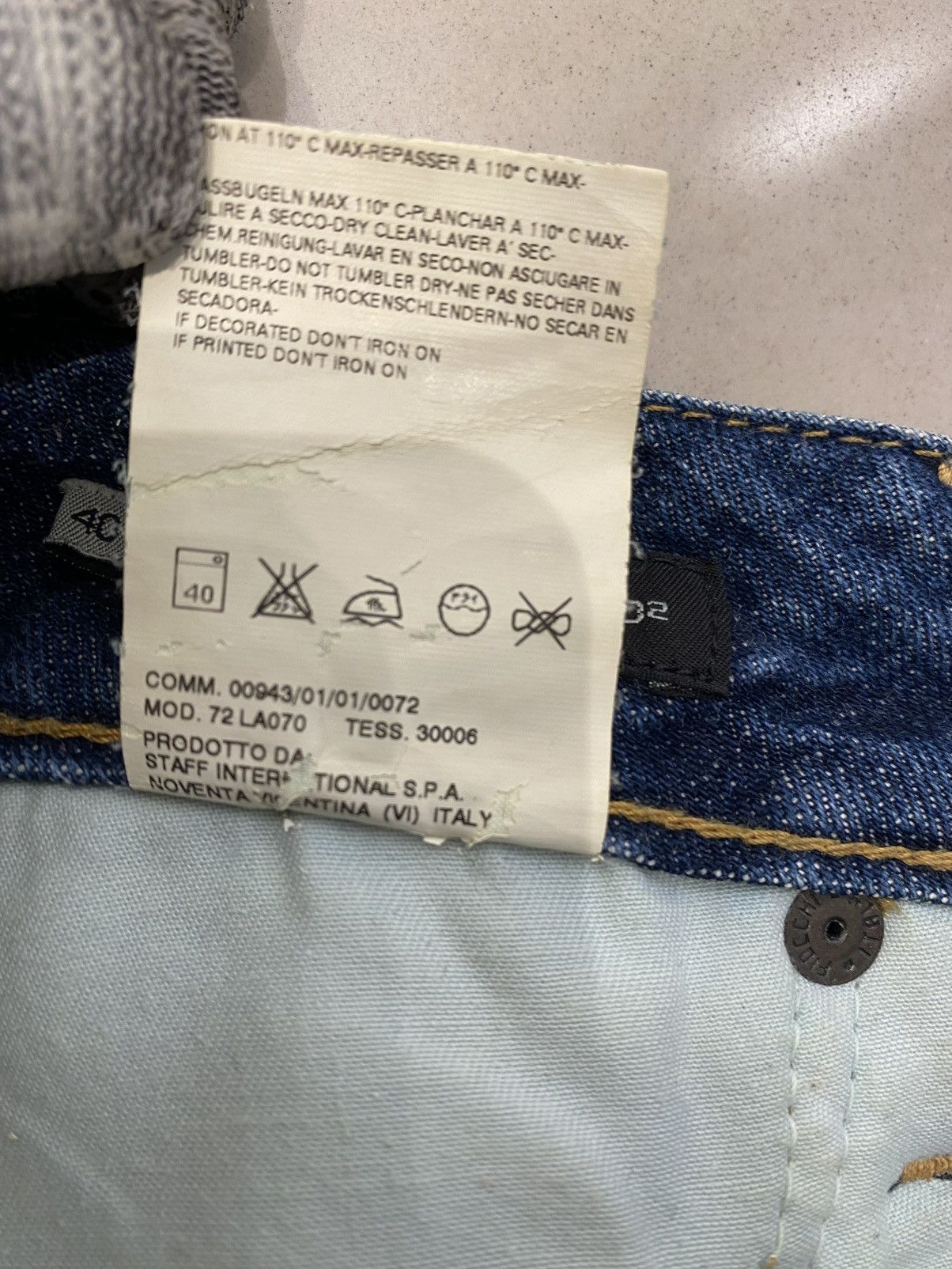 Dsquared2 DSQUARED2 Joyce Skinny Jeans Size 40" / US 18 - 7 Thumbnail